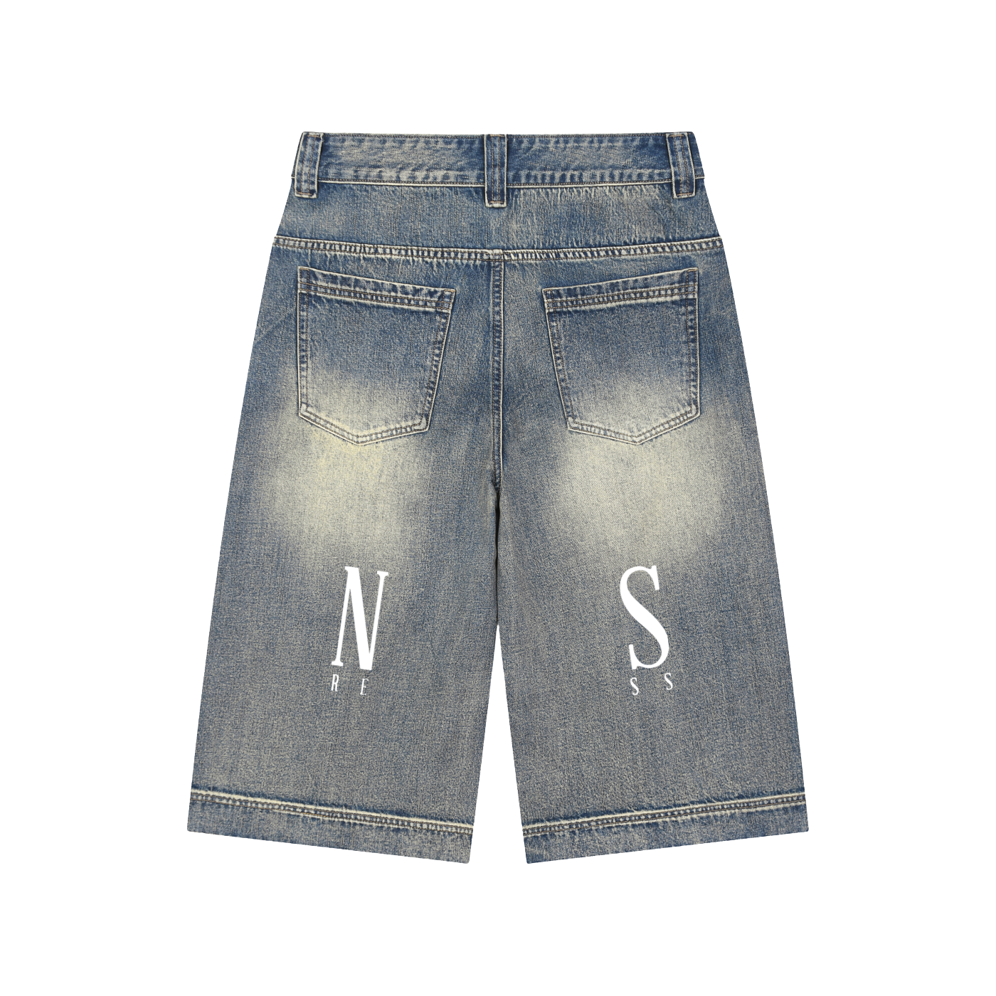 Denim Vint'Compass Shorts