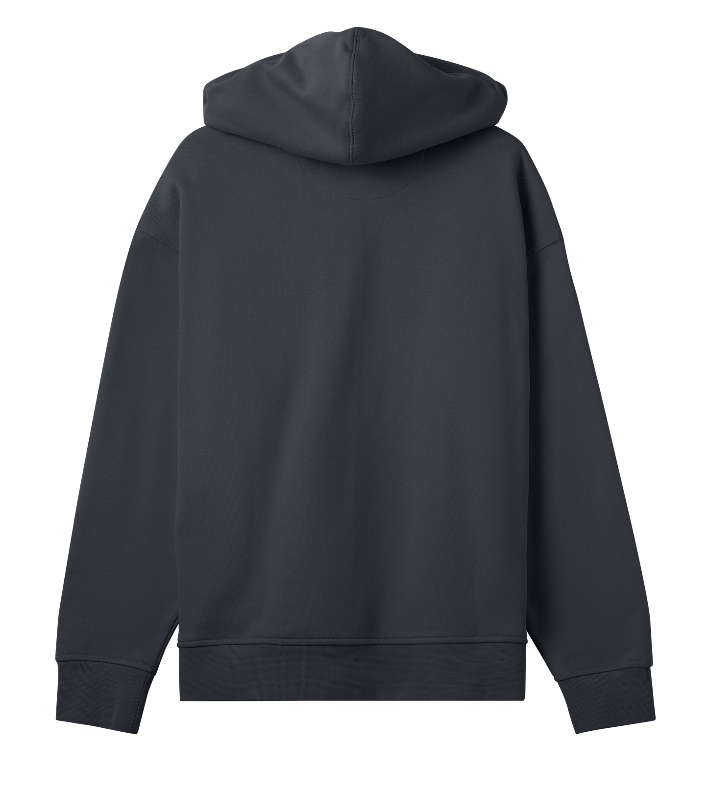 Dons Fortress Box Hoodie in Off-Black Back Womens