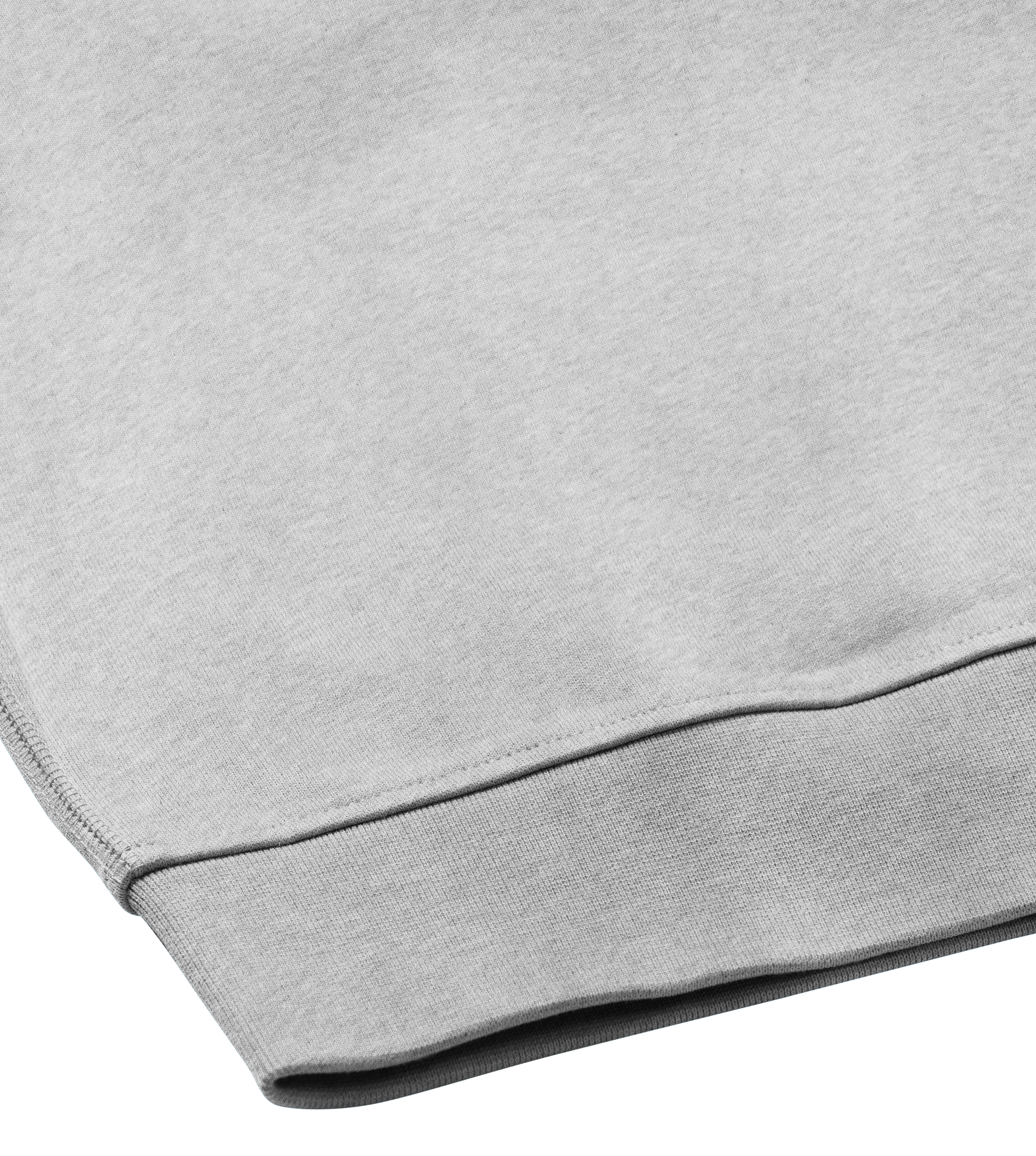 Dons Fortress Box Pullover in Grey Melange Detail