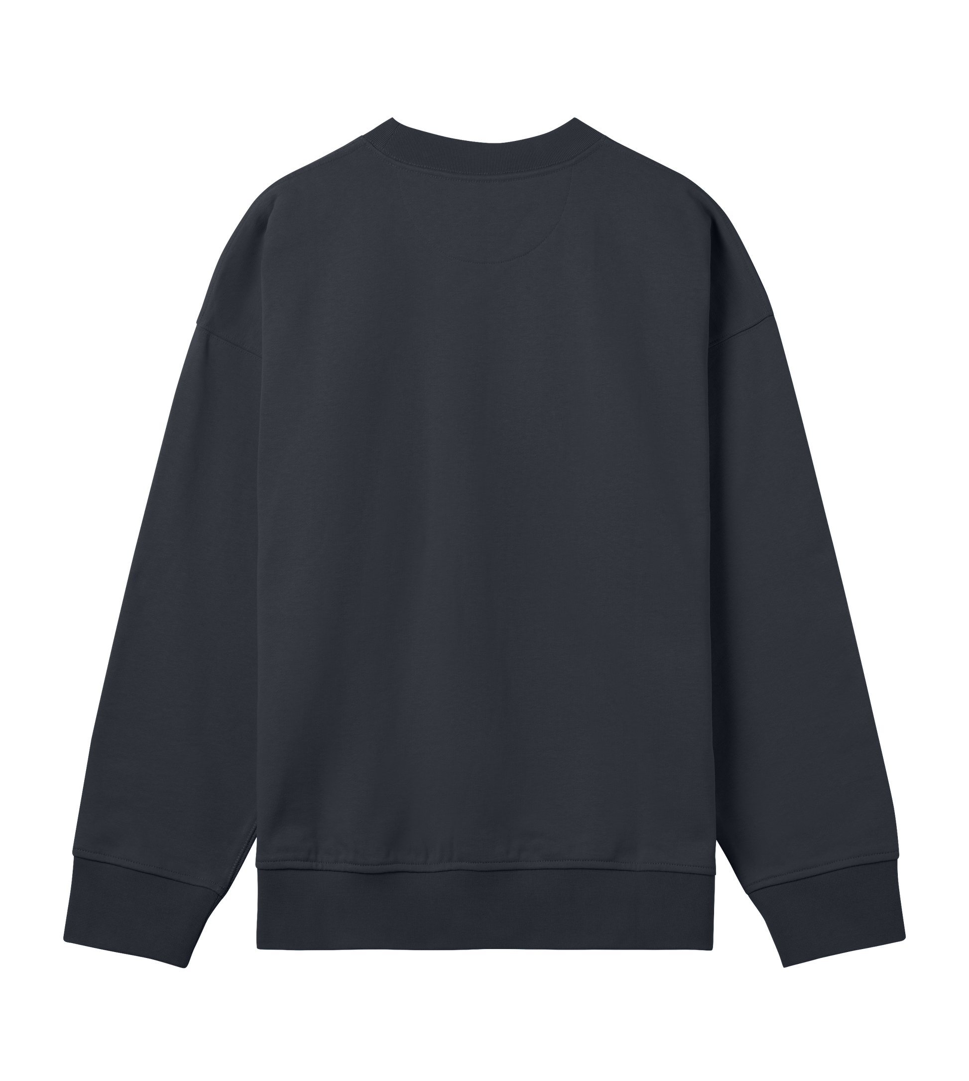 Dons Fortress Box Pullover in Off-Black Back