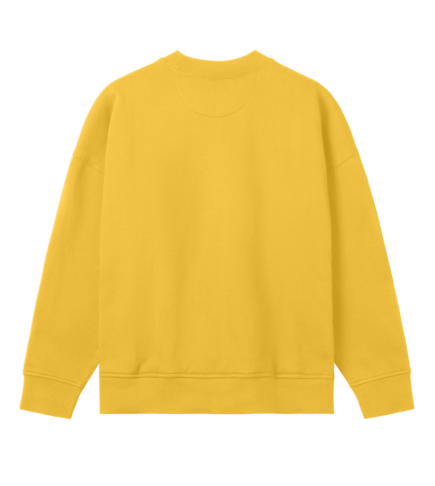 Dons Fortress Box Pullover in Primrose Yellow Back Womens