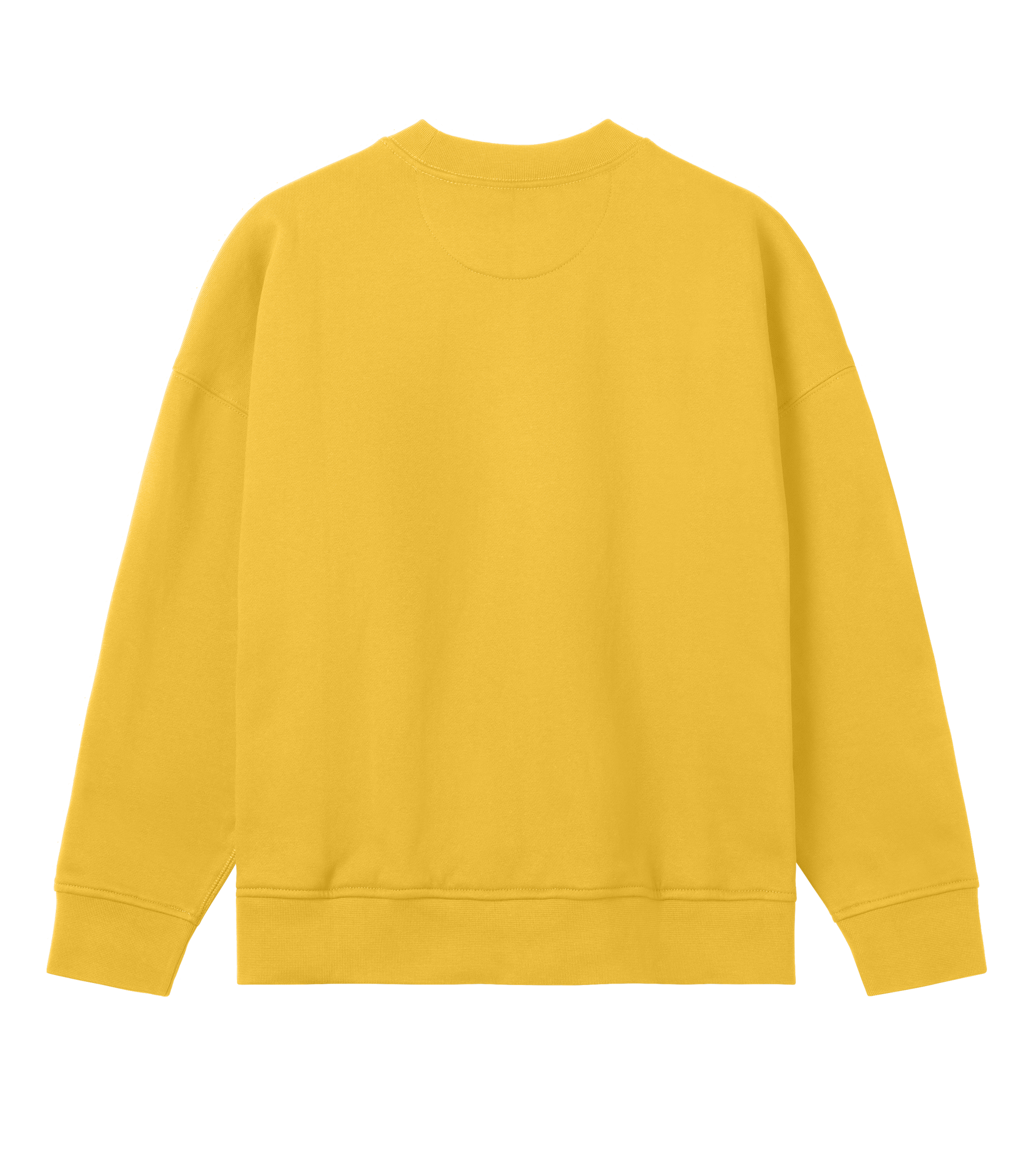 Dons Fortress Box Pullover in Primrose Yellow Back Womens