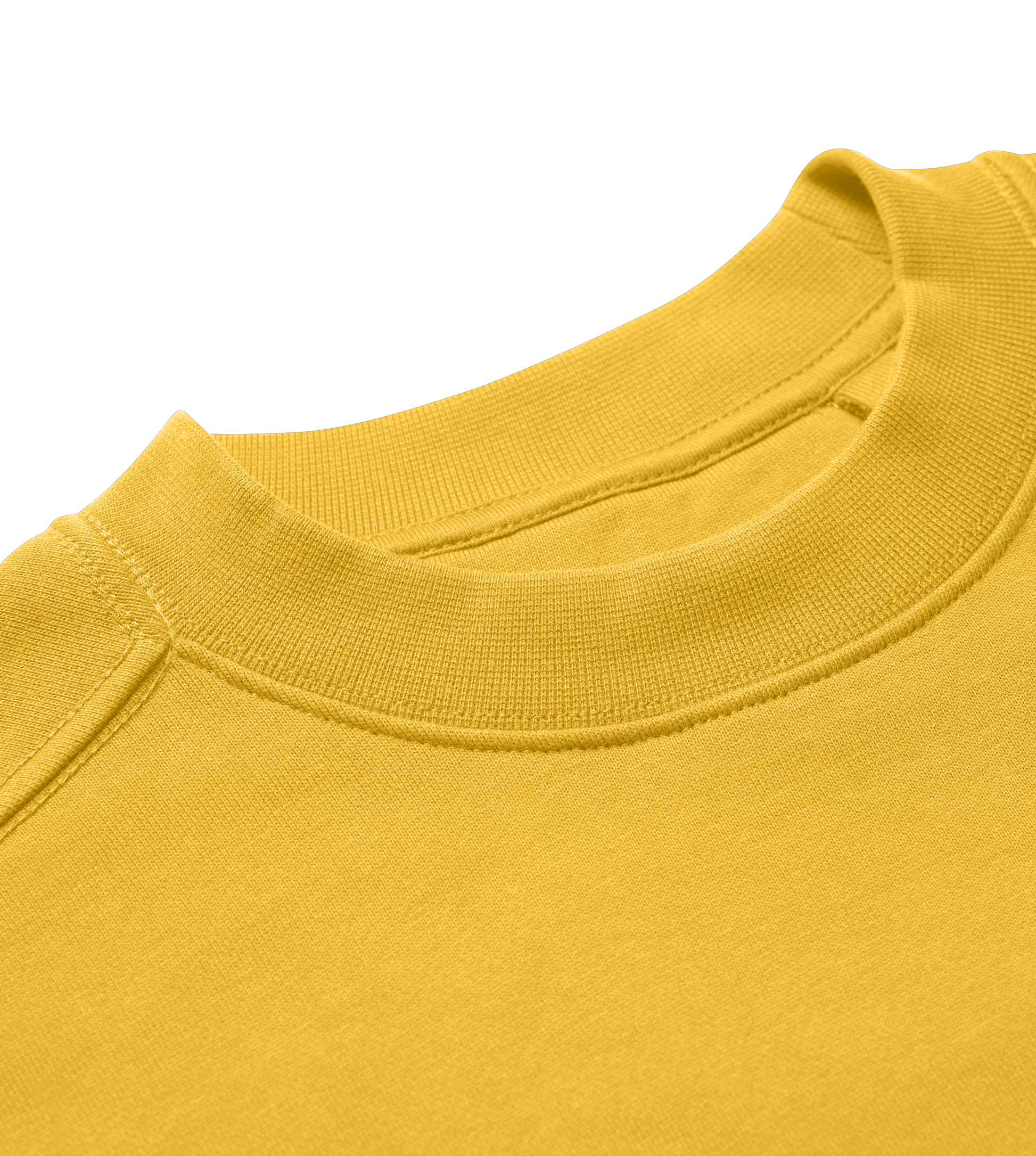 Dons Fortress Box Pullover in Primrose Yellow Detail Womens