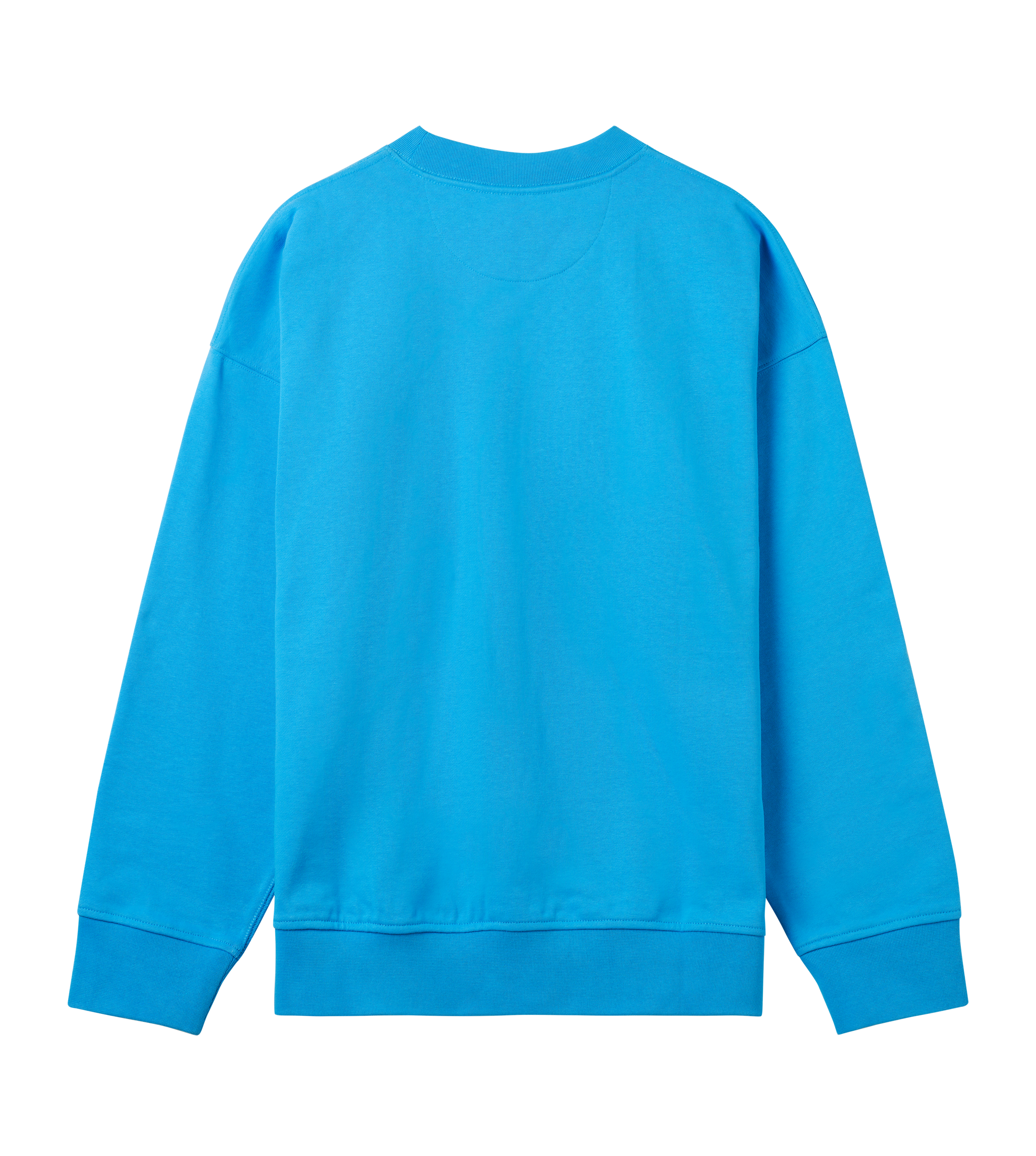 Dons Fortress Box Pullover in Turquoise Back