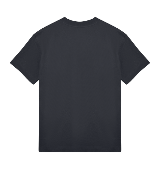 Dons Fortress Box Tee in Off-Black Back