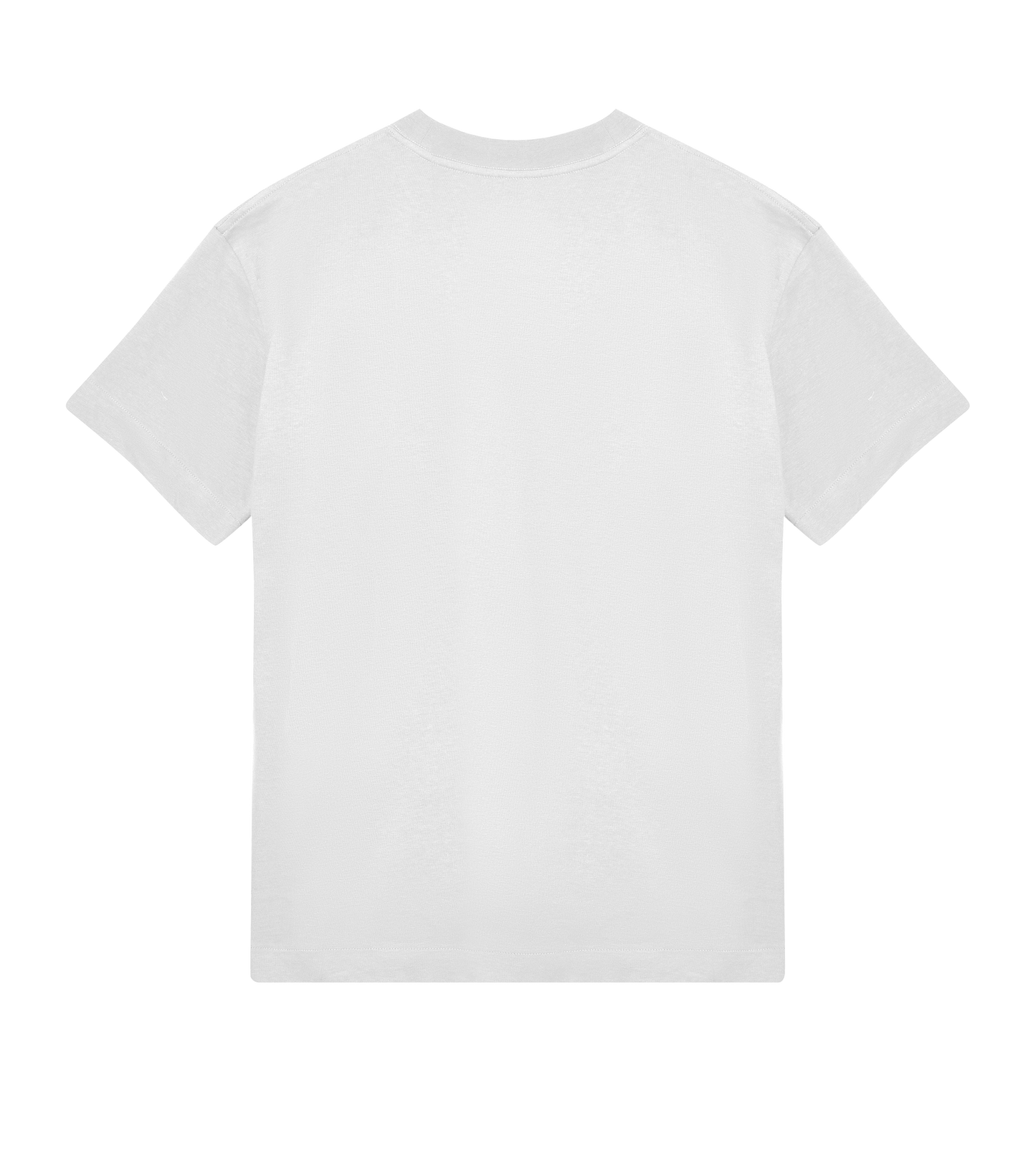 Dons Fortress Box Tee in Off-White Back