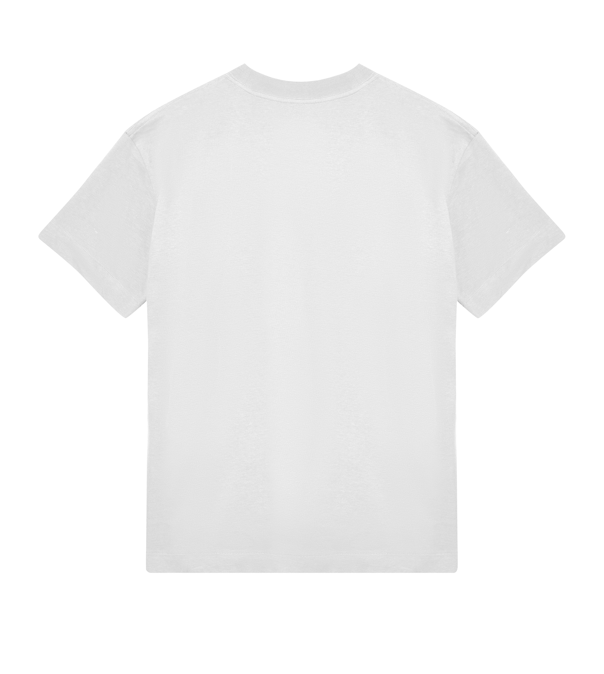 Dons Fortress Box Tee in Off-White Back
