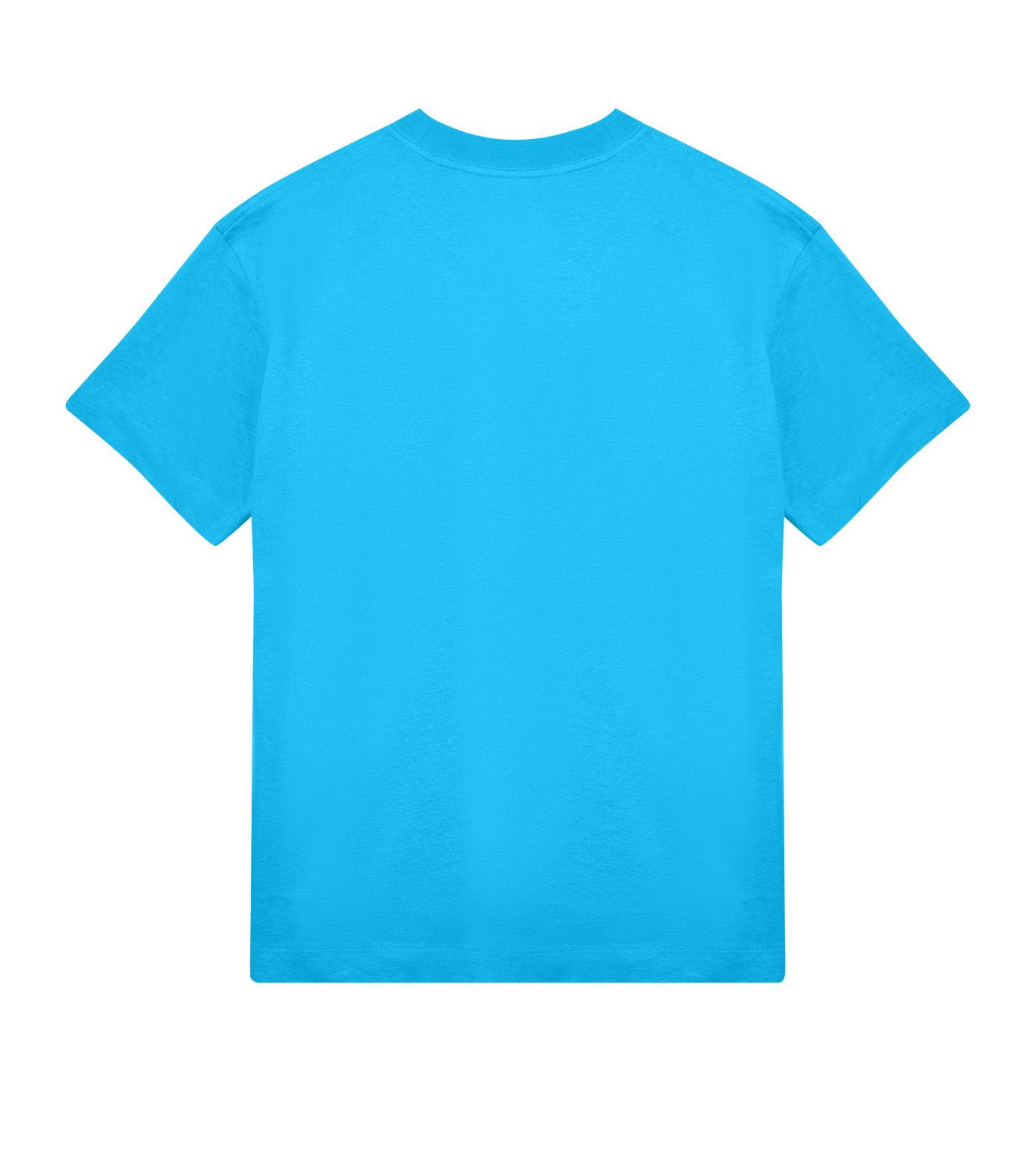 Dons Fortress Box Tee in Turquoise Back