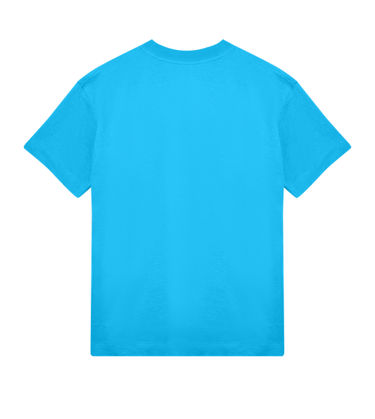 Dons Fortress Box Tee in Turquoise Back