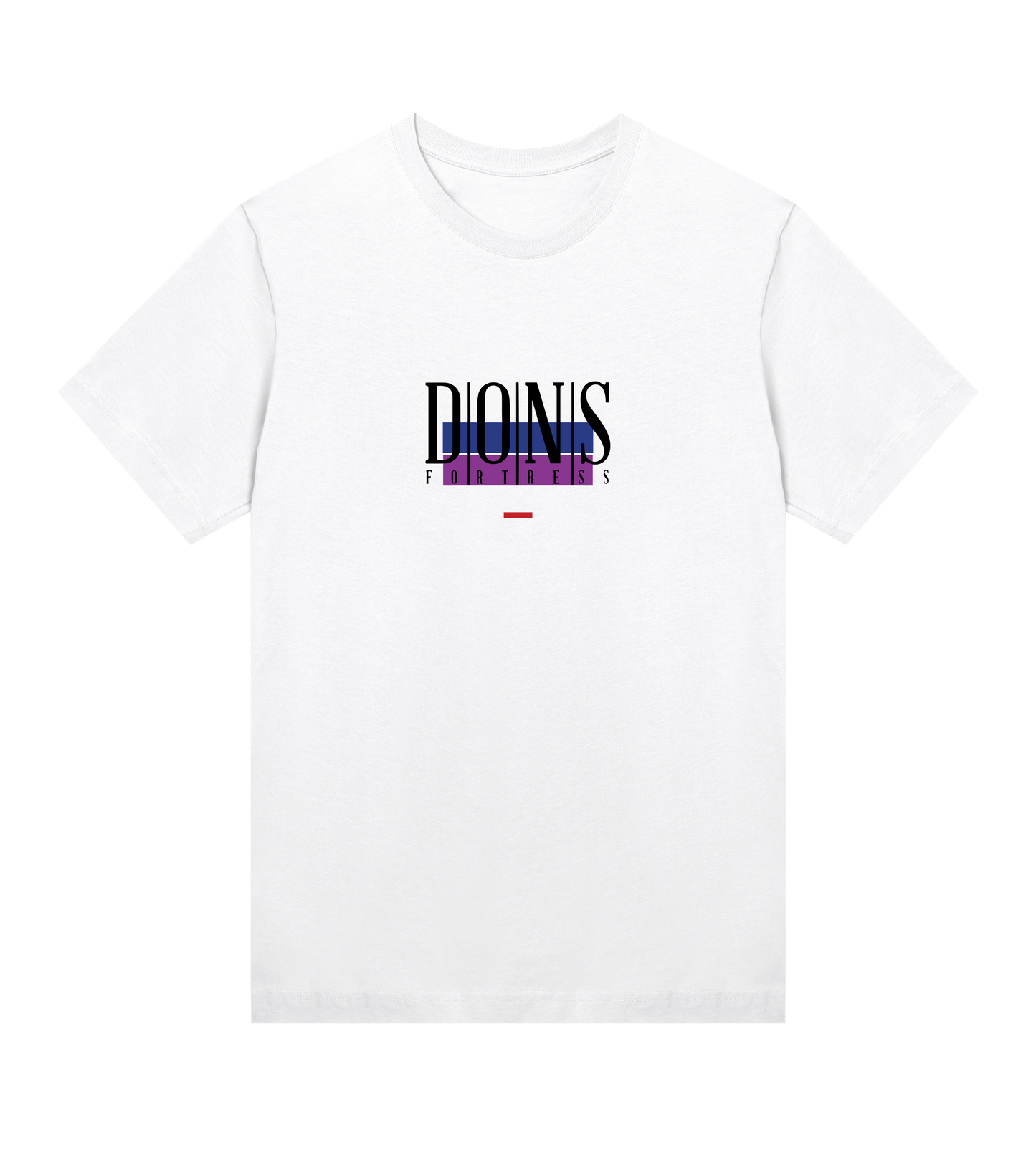 Dons Fortress Canaan Tee in White Front Womens