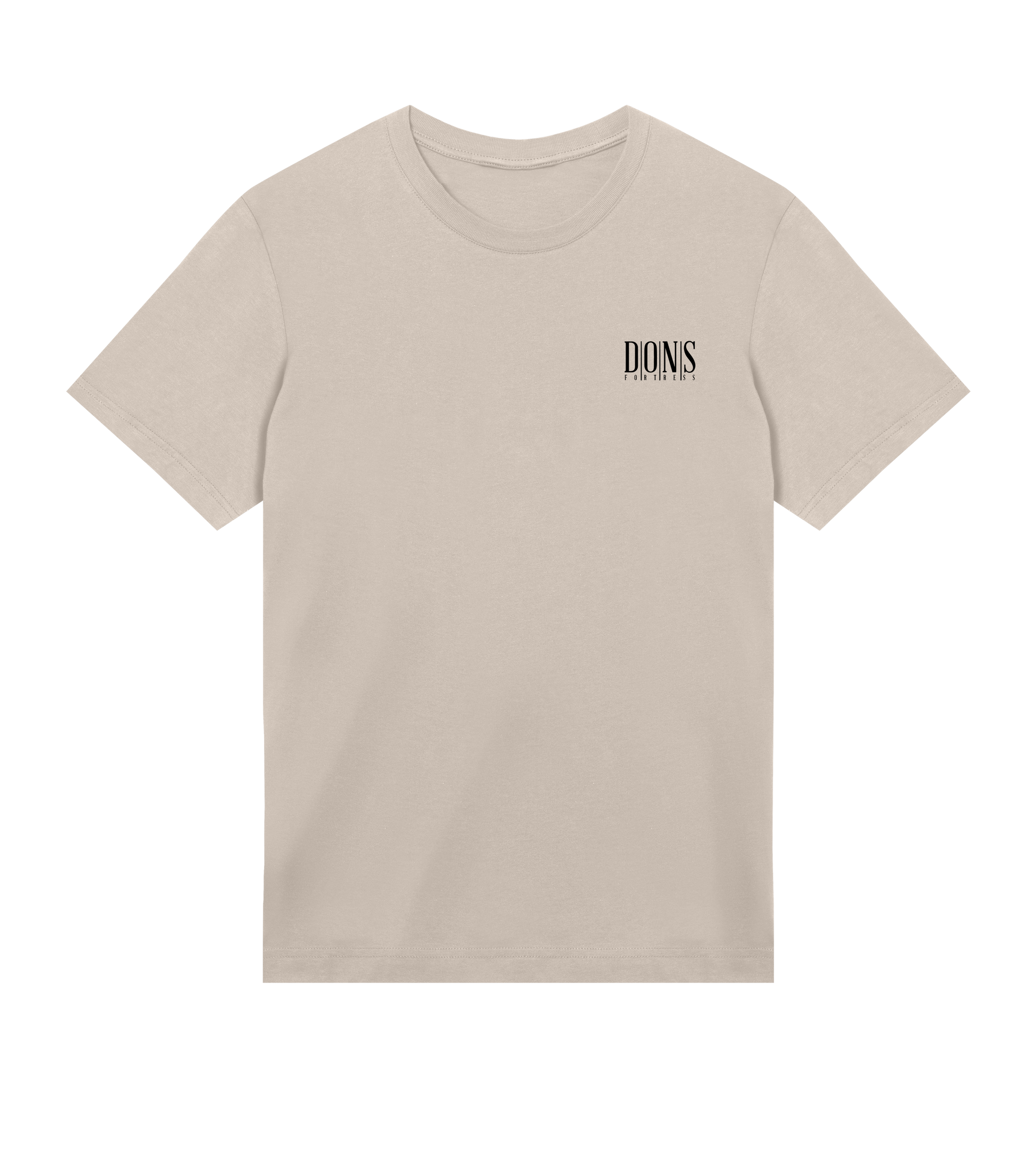 Dons Fortress Classic BP Principal-Hybrid Tee in Sand Front