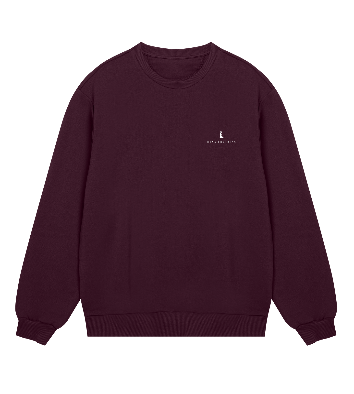 Dons Fortress Classic Gideon Pullover in Maroon Front