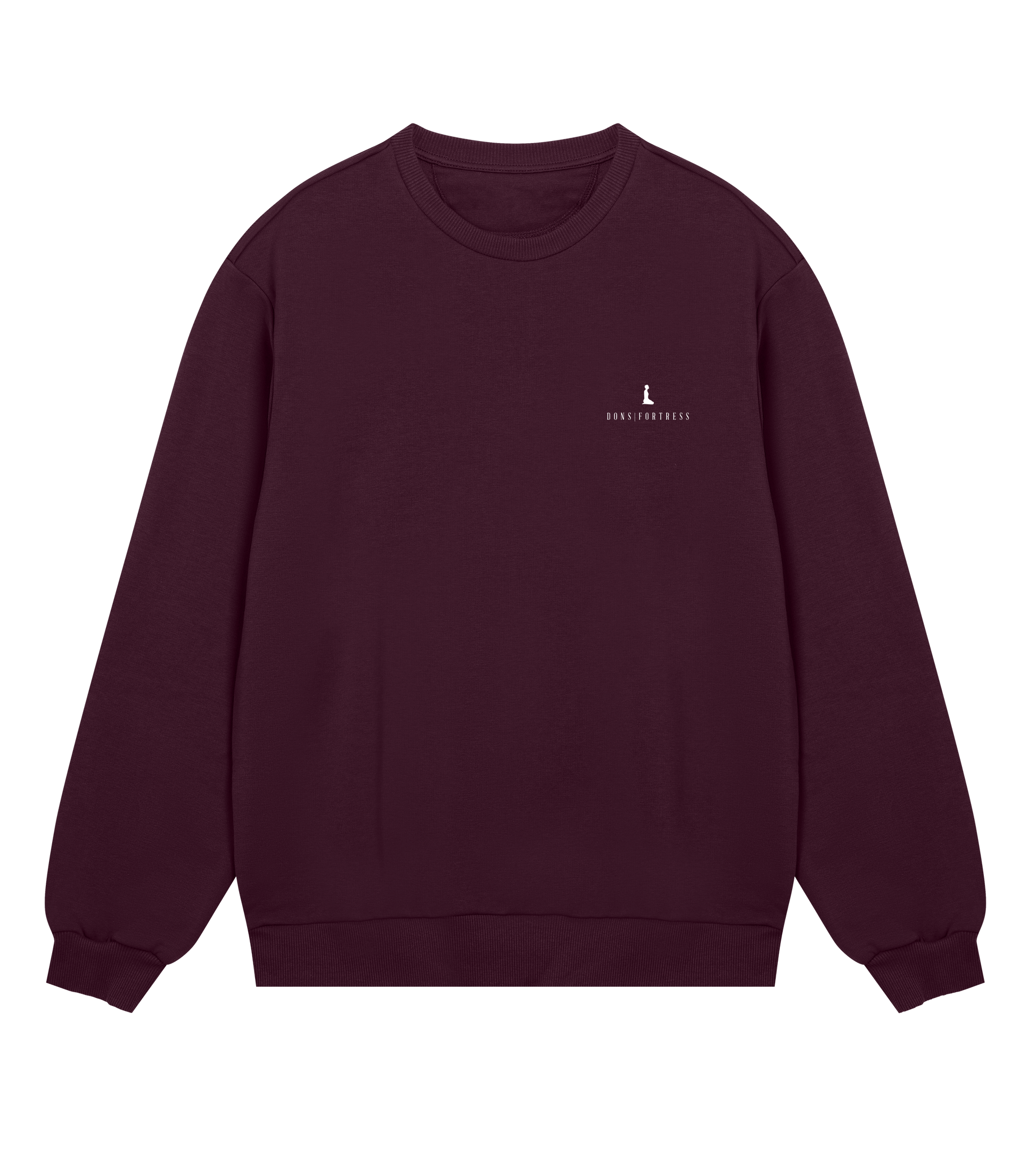 Dons Fortress Classic Gideon Pullover in Maroon Front