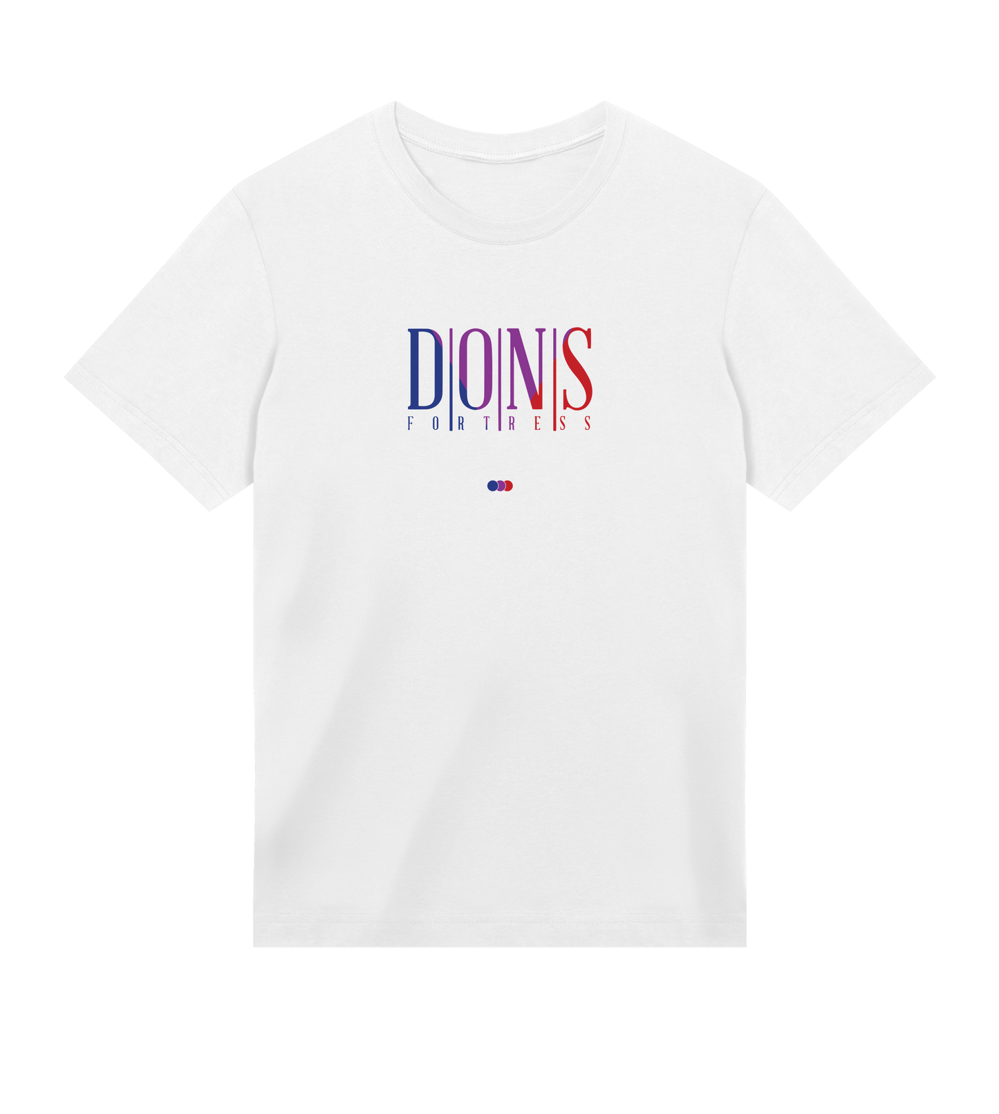 Dons Fortress Classic Jericho Tee in White Front