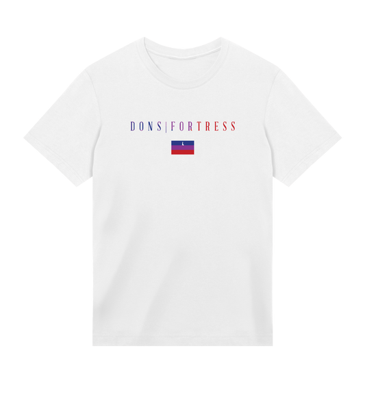 Dons Fortress Classic Nain Tee in White Front