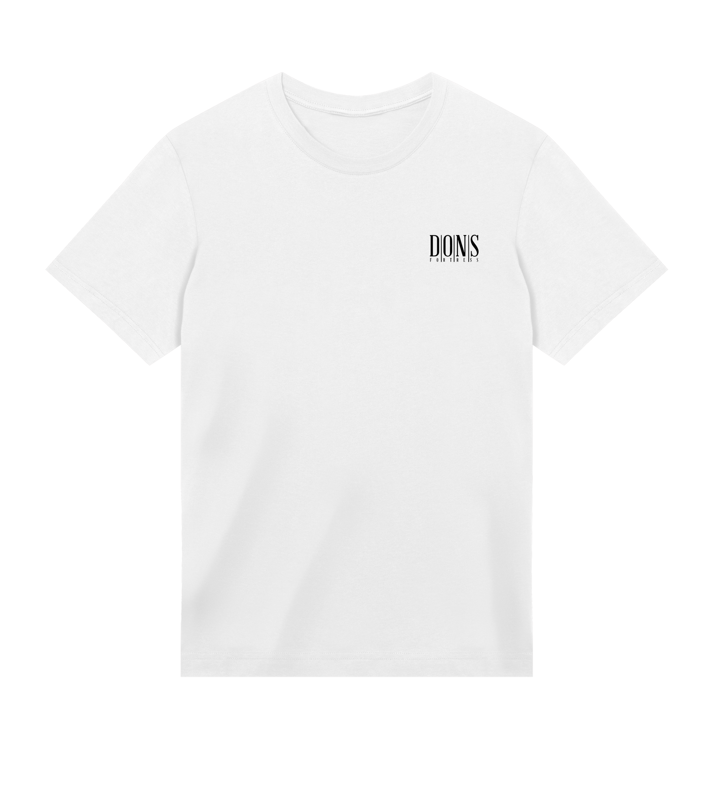 Dons Fortress Classic Principal-Hybrid Tee in White Front