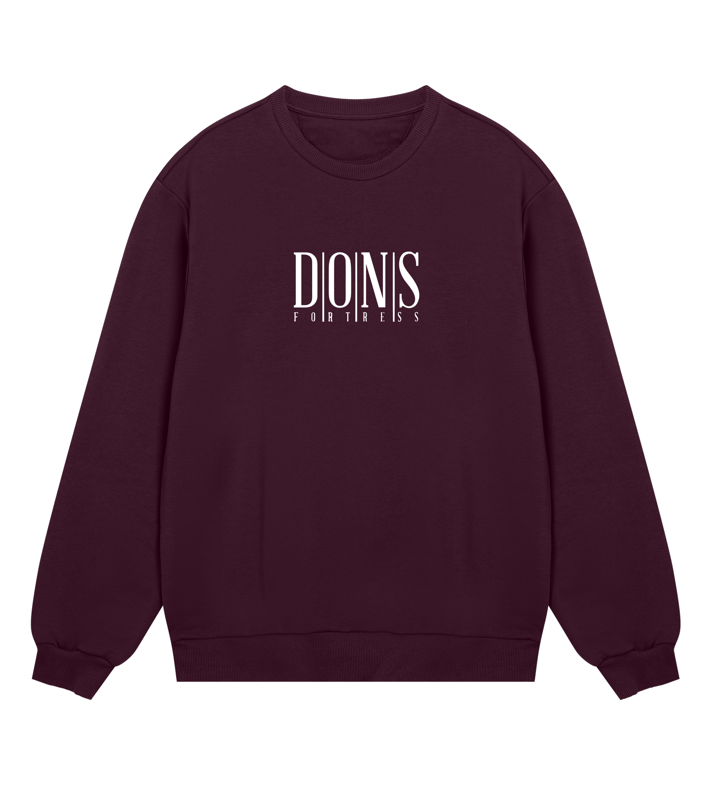 Dons Fortress Classic Principal Pullover in Maroon Front