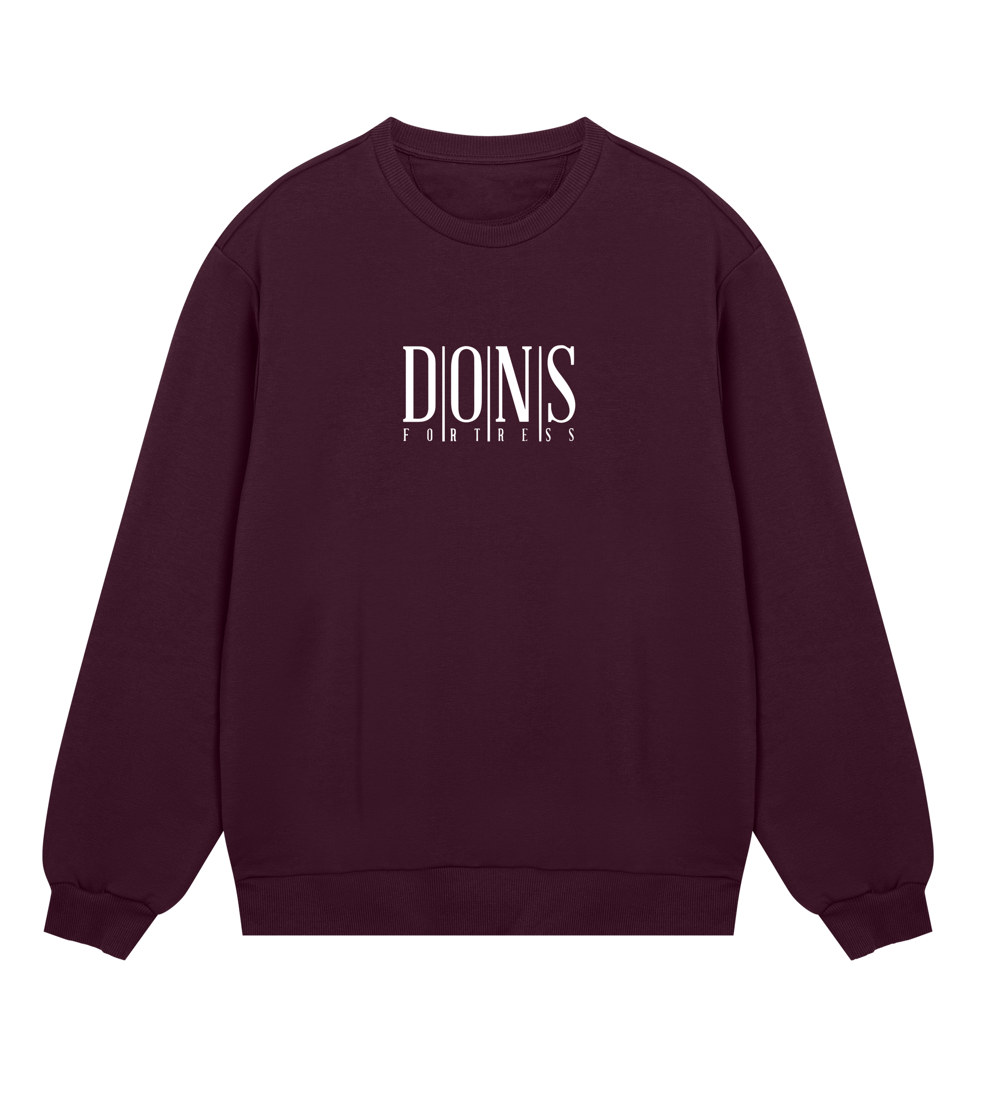 Dons Fortress Classic Principal Pullover in Maroon Front