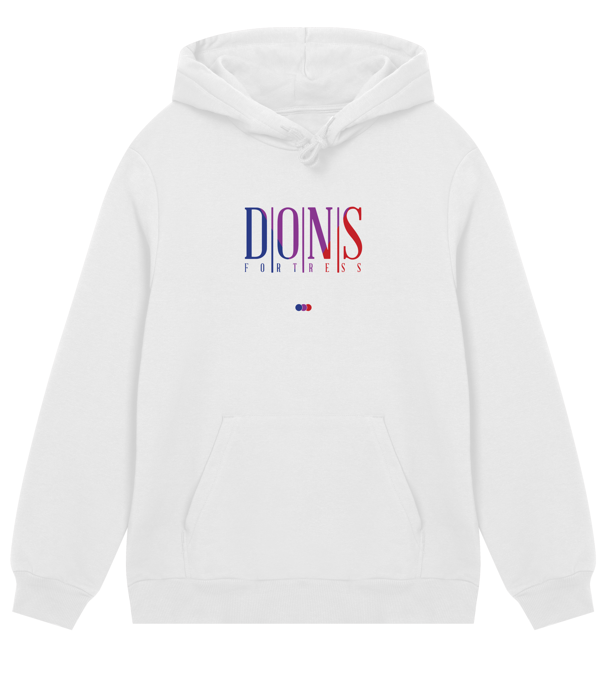 Dons Fortress Jericho Hoodie in Off-White Front