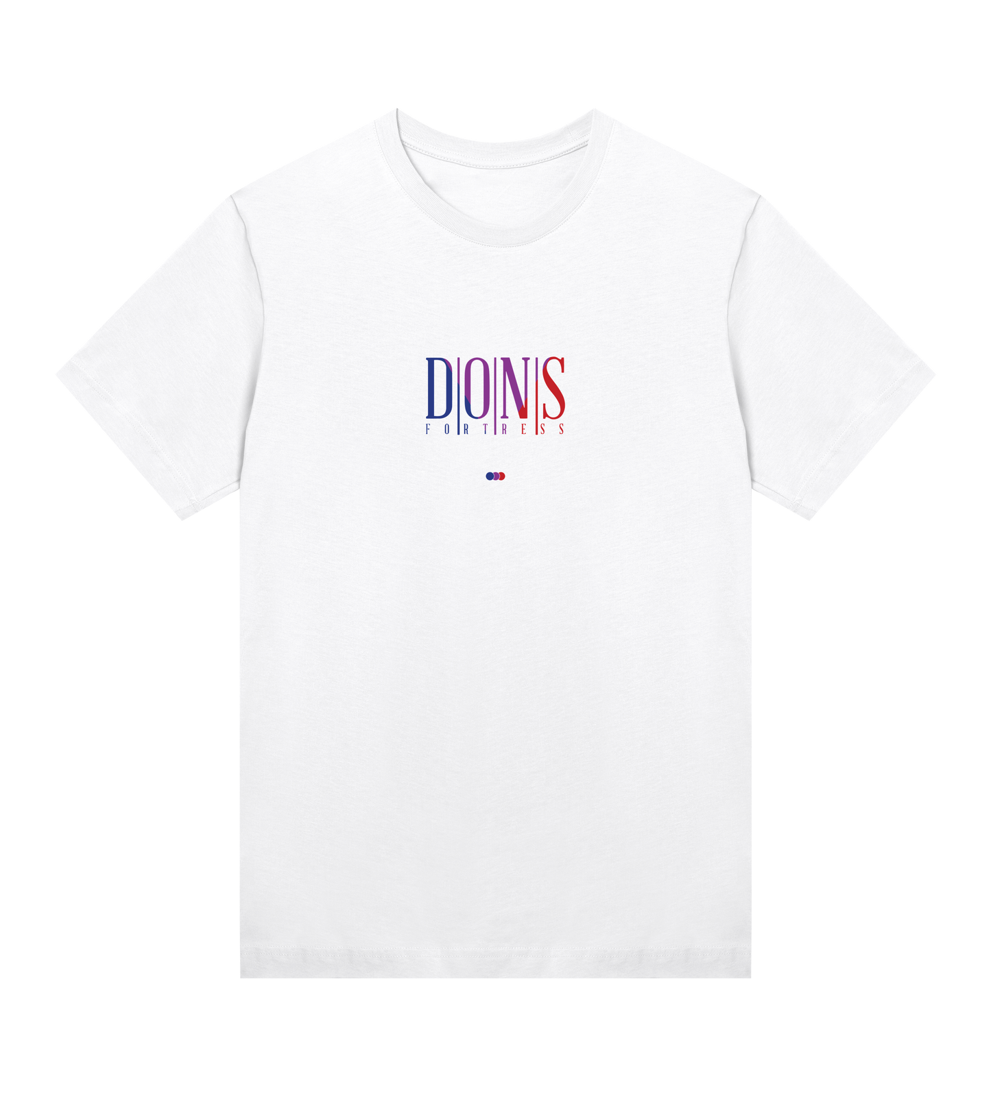 Dons Fortress Jericho Tee 2.0 in White Front Womens