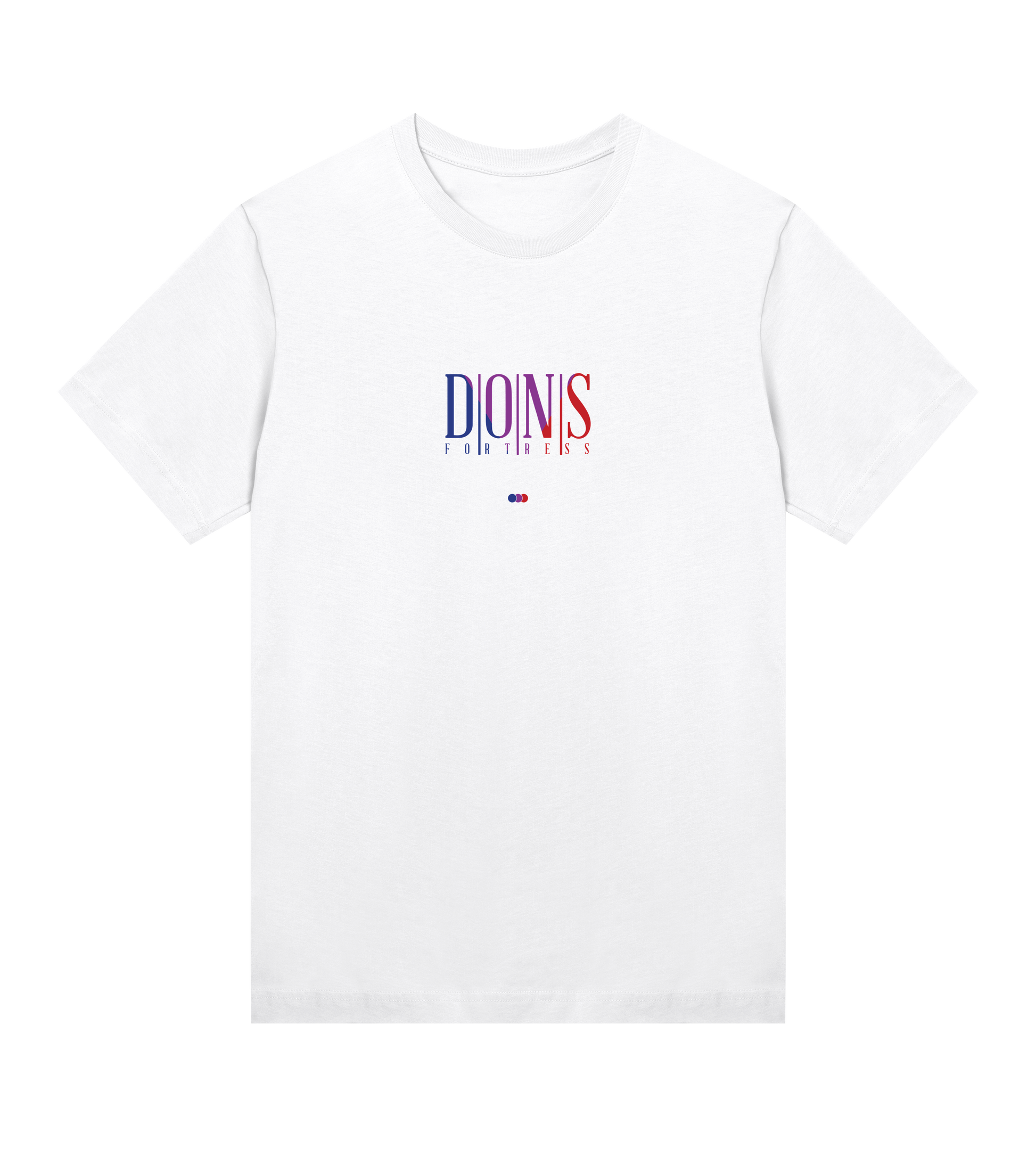 Dons Fortress Jericho Tee 2.0 in White Front Womens