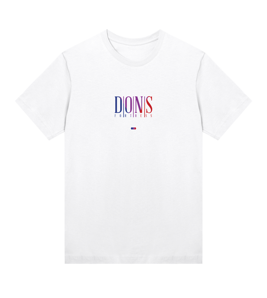 Dons Fortress Jericho Tee 2.0 in White Front Womens