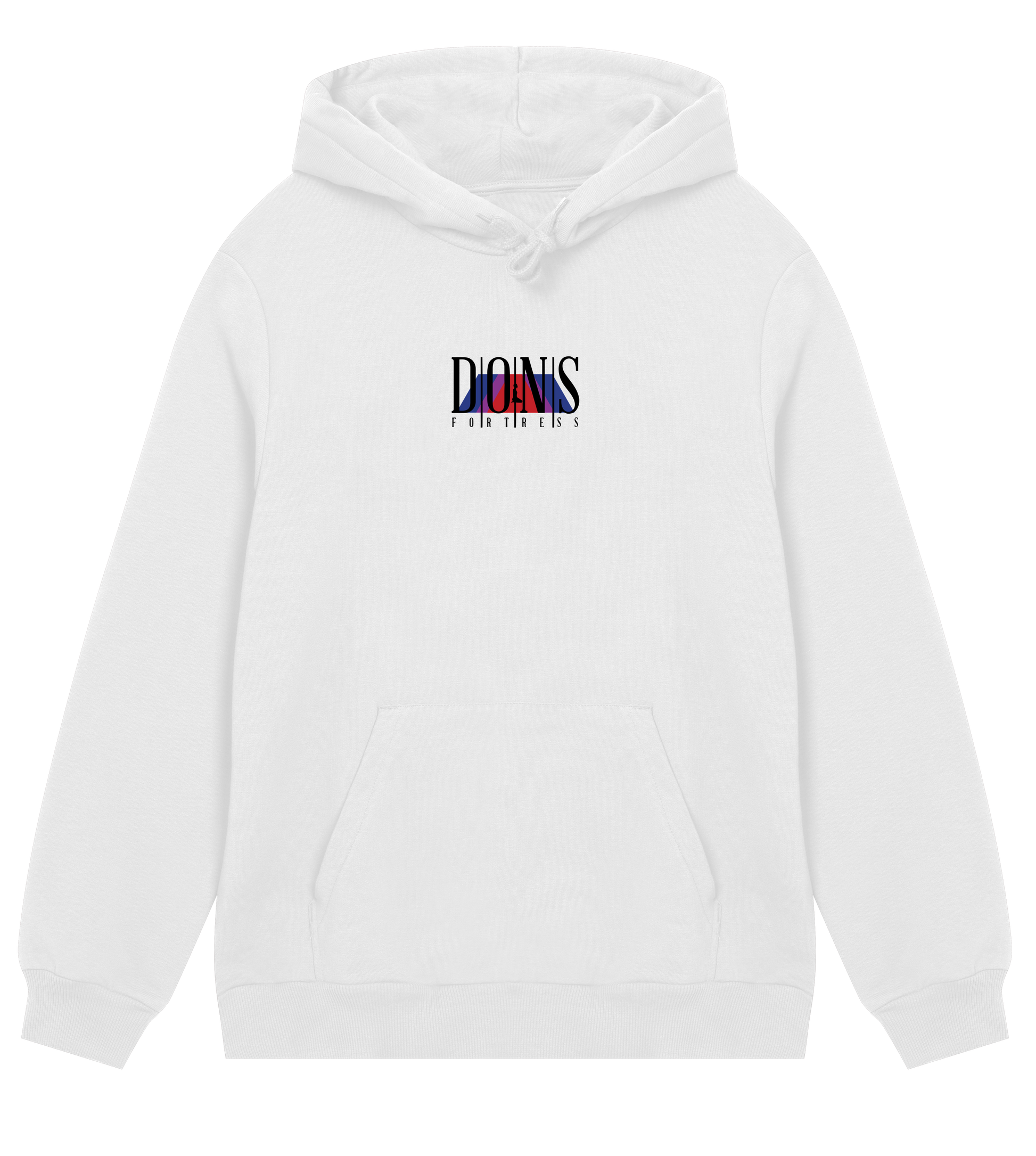 Dons Fortress Joppa Hoodie in Off-White Front
