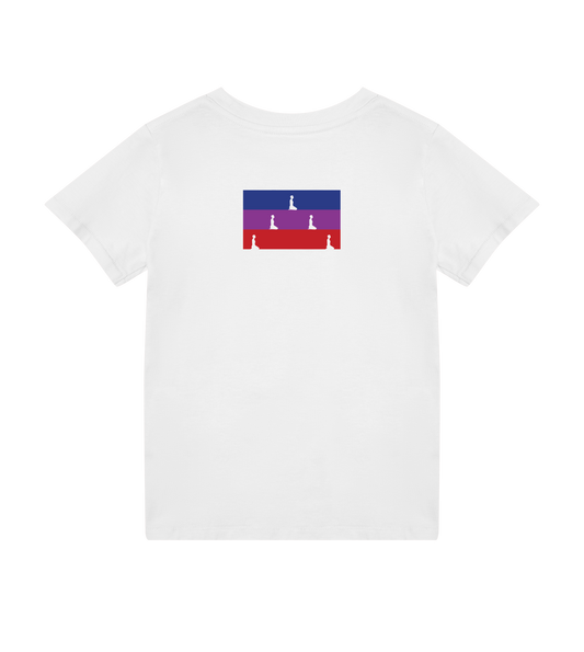Dons Fortress Judah Tee in White Back Kids