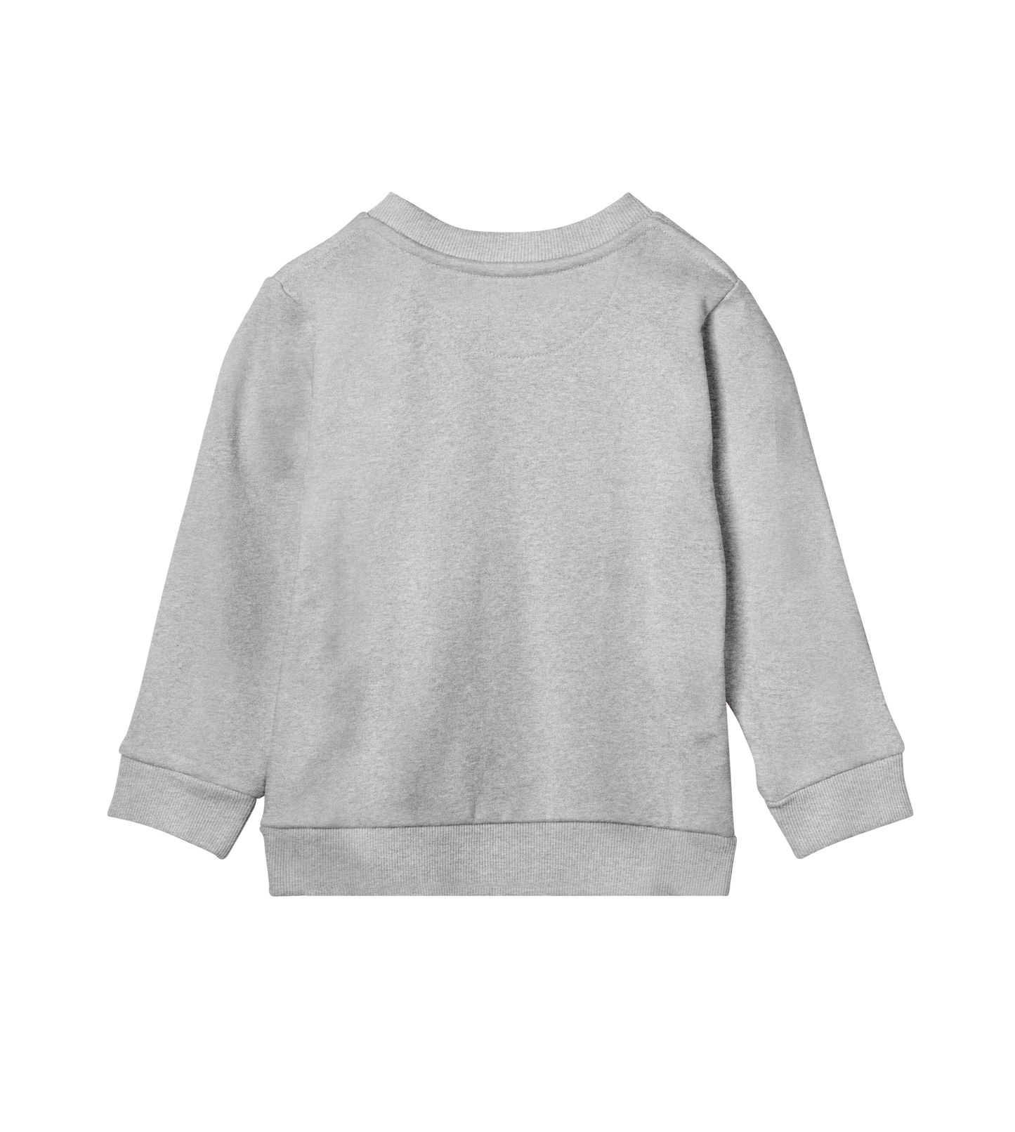 Dons Fortress Kids Regular Pullover in Grey Melange Back