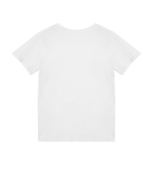 Dons Fortress Kids Regular Tee in White Back