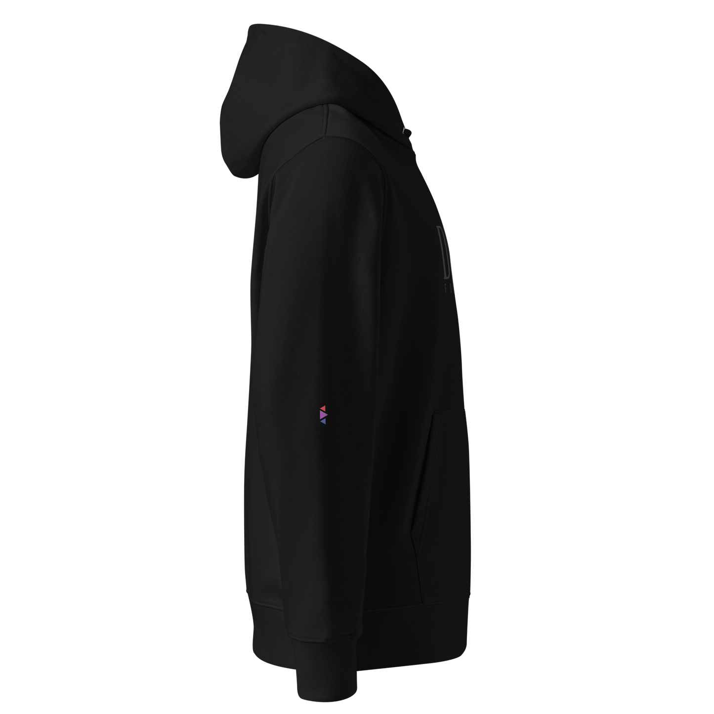 Dons Fortress Mens Nebo Hoodie in Black UD PNG FR