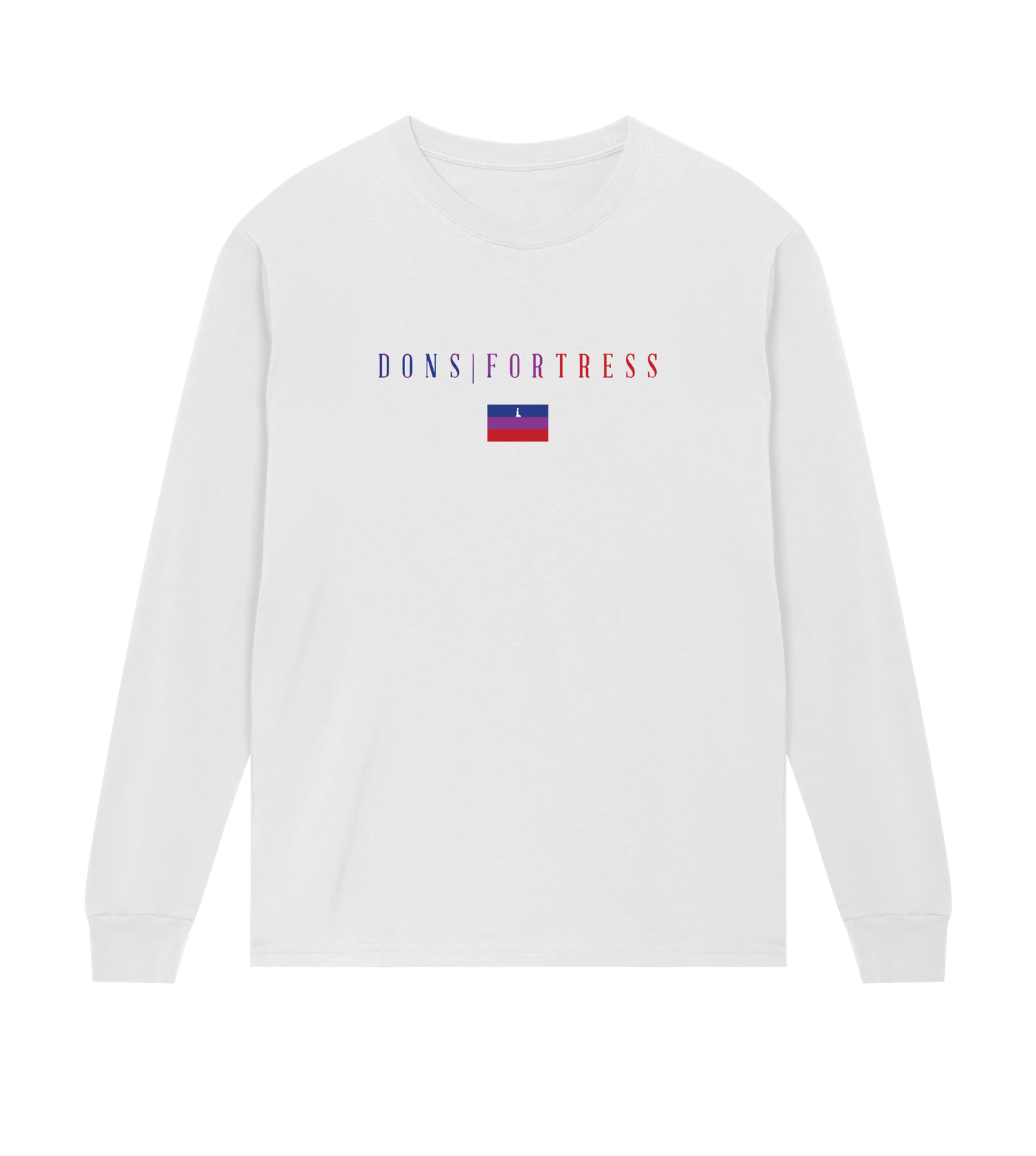 Dons Fortress Nain LS Tee in White Front