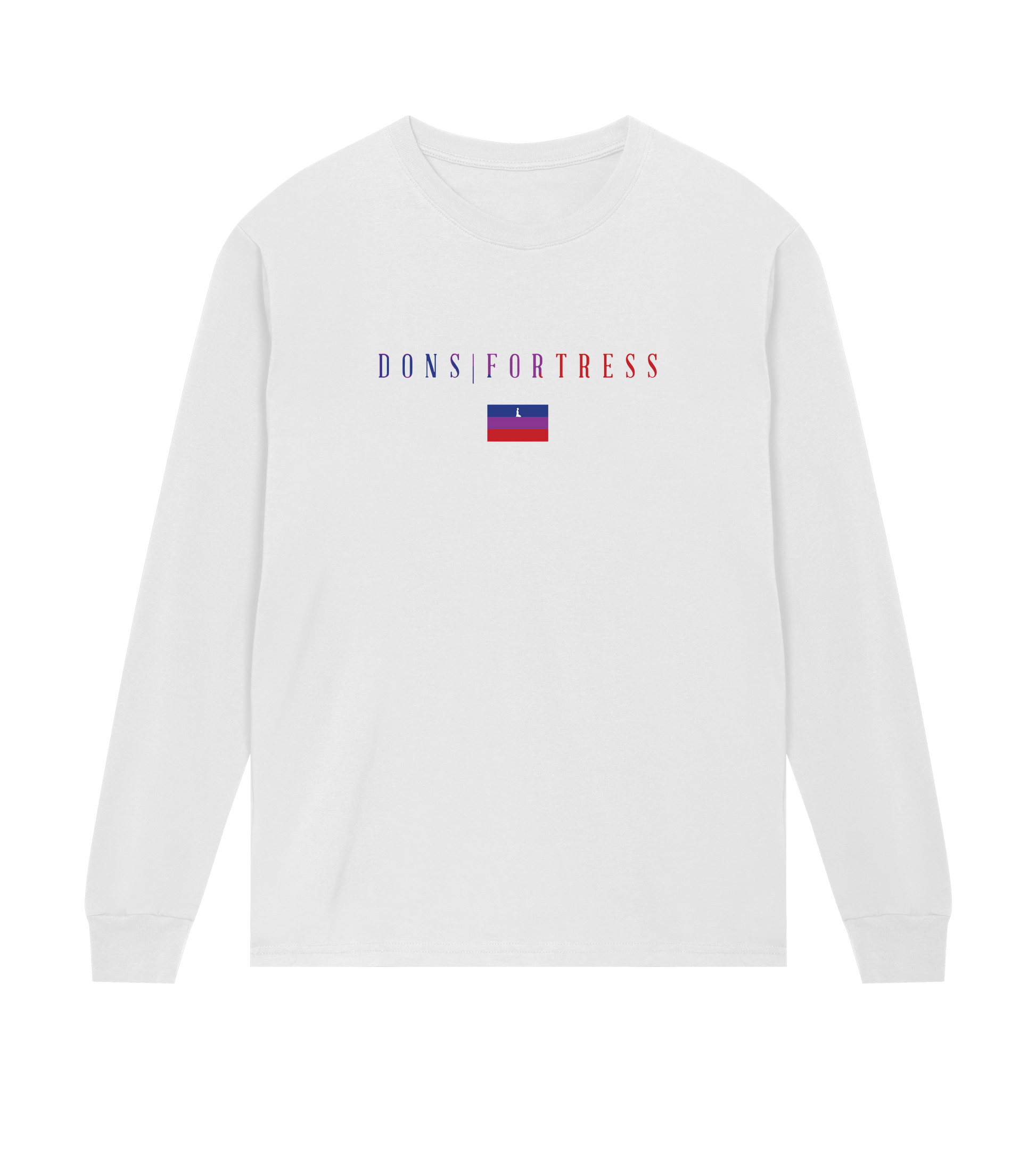 Dons Fortress Nain LS Tee in White Front
