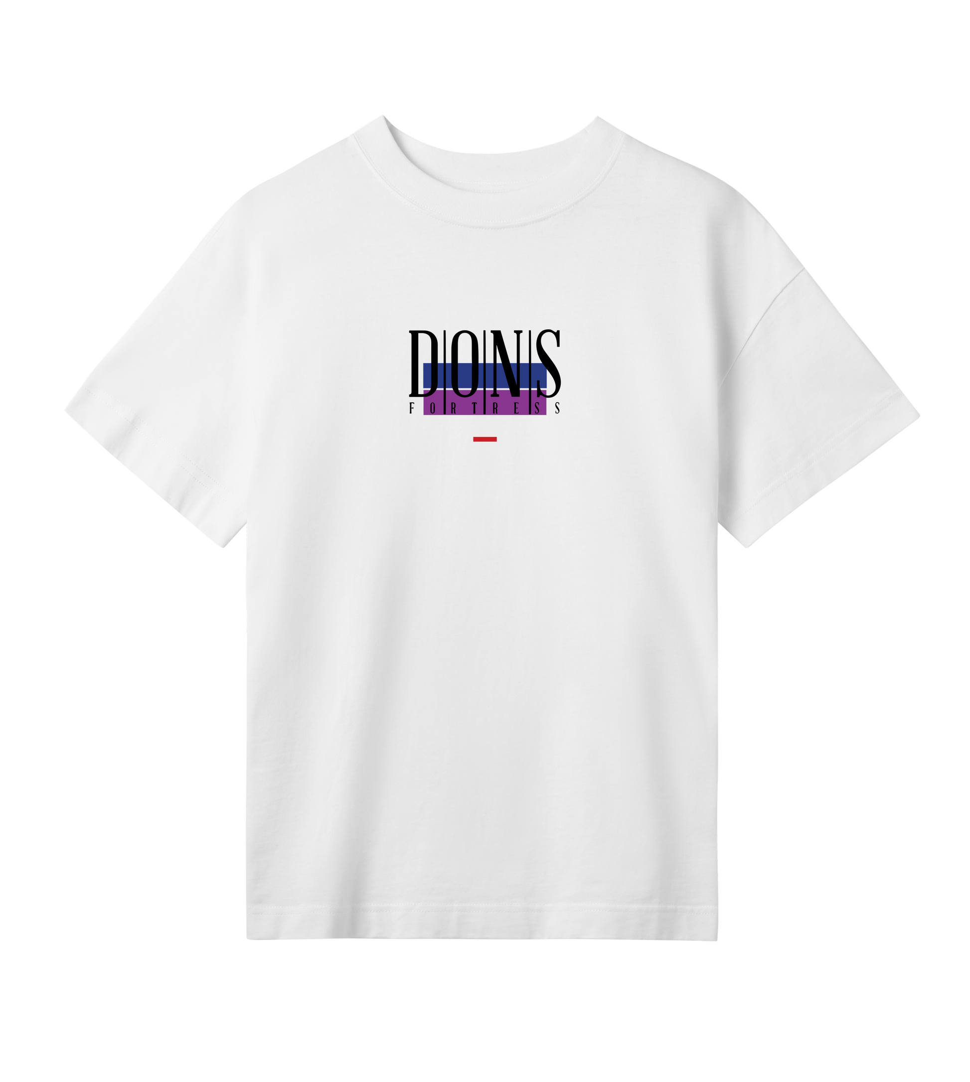 Dons Fortress OS Canaan Tee in Off White Front Womens