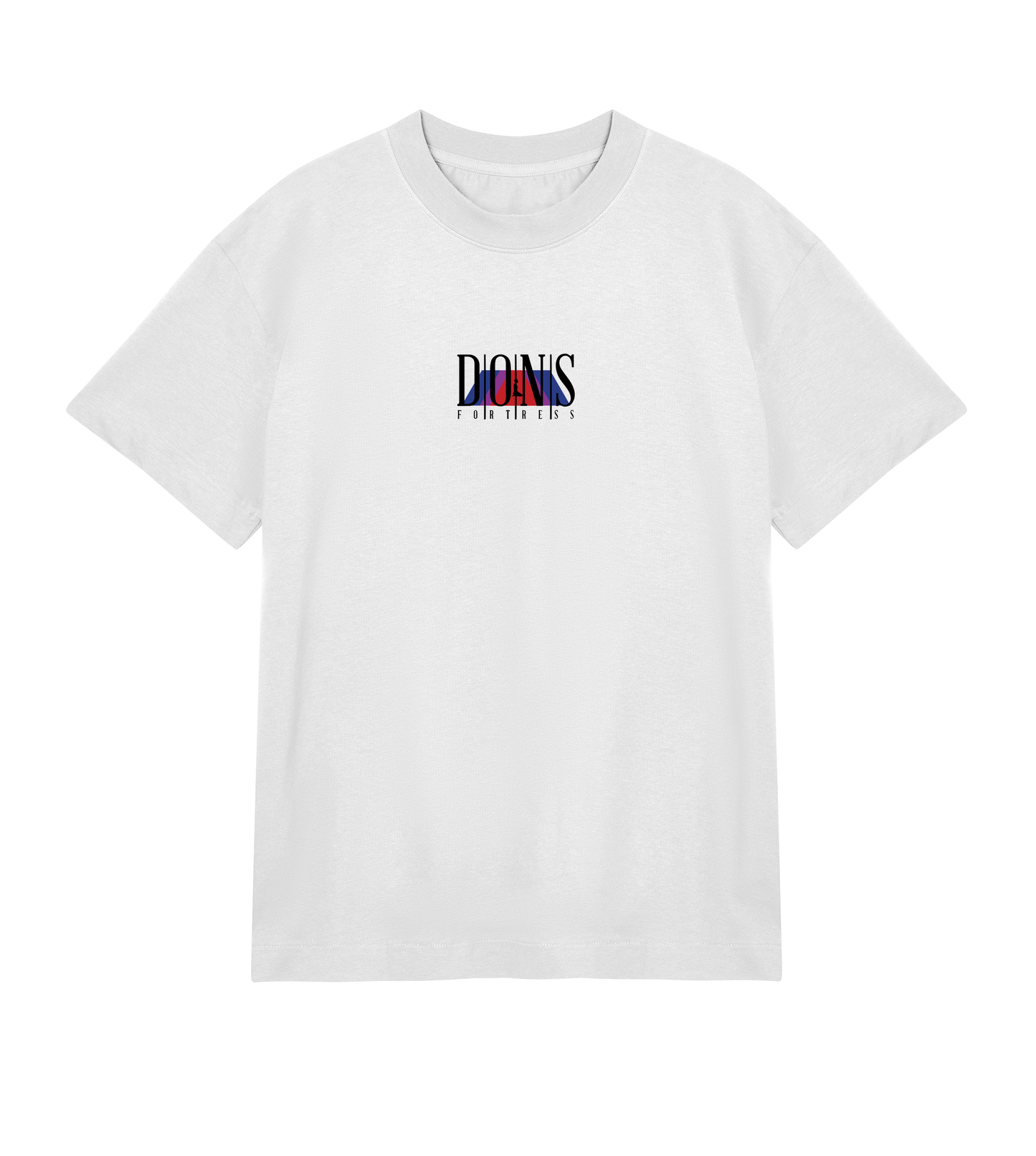 Dons Fortress OS Joppa Tee in Off-White Front