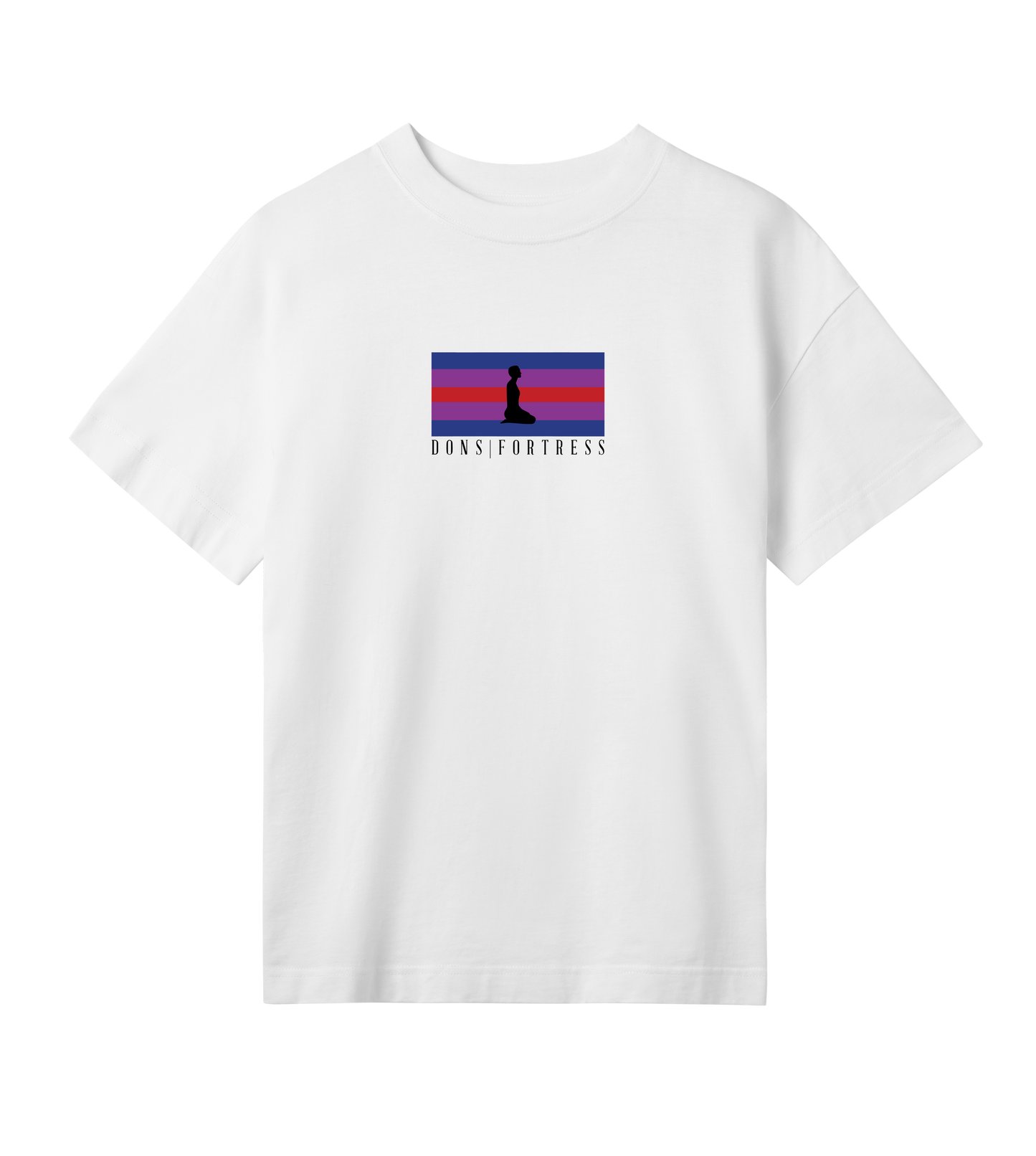 Dons Fortress OS Pirathon Tee in Off White Front Womens