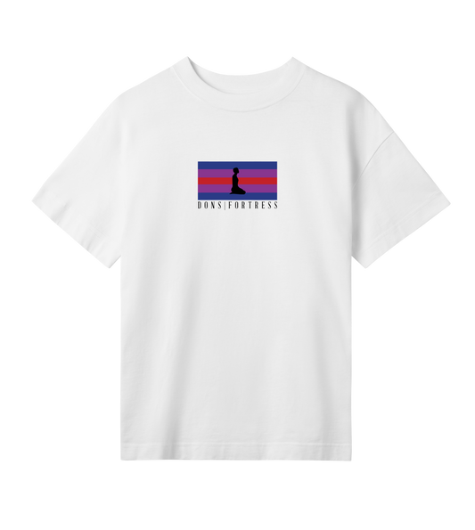 Dons Fortress OS Pirathon Tee in Off White Front Womens