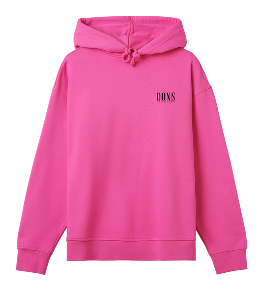 Dons Fortress OS Principal-Hybrid BP Hoodie in Off Black Front Womens