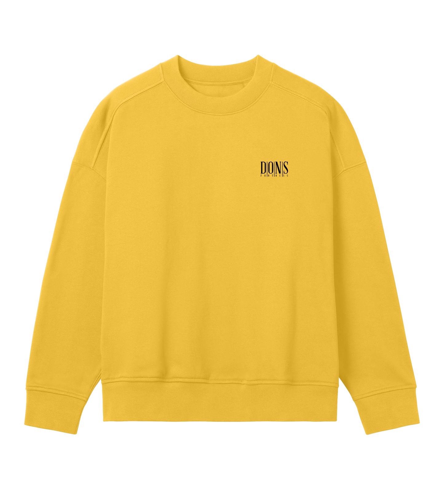 Dons Fortress OS Principal-Hybrid Pullover BP in Primrose Yellow Front Womens