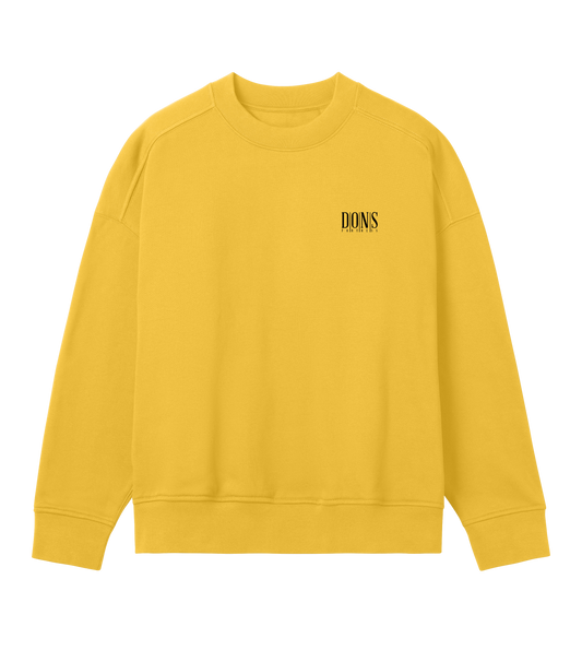 Dons Fortress OS Principal-Hybrid Pullover BP in Primrose Yellow Front Womens