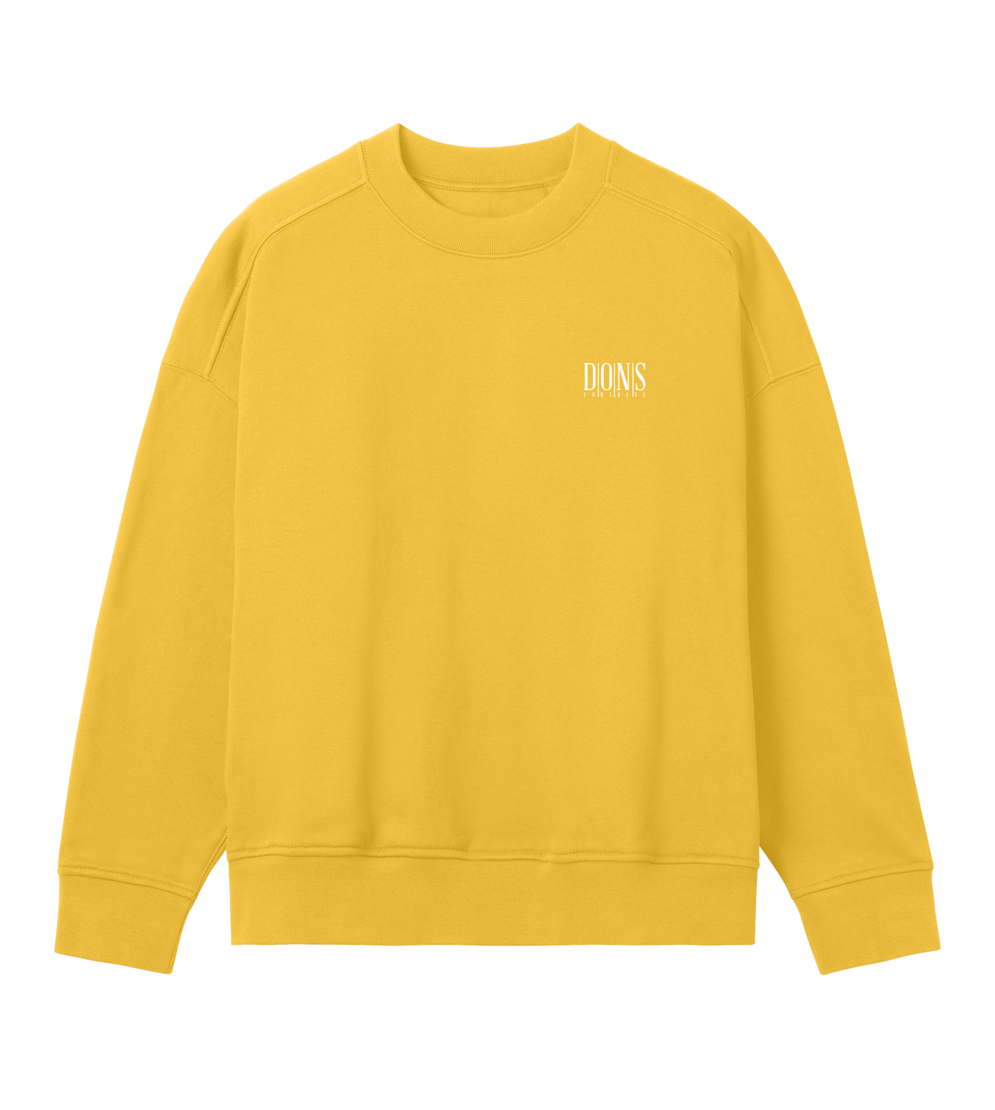 Dons Fortress OS Principal-Hybrid Pullover in Primrose Yellow Front Womens
