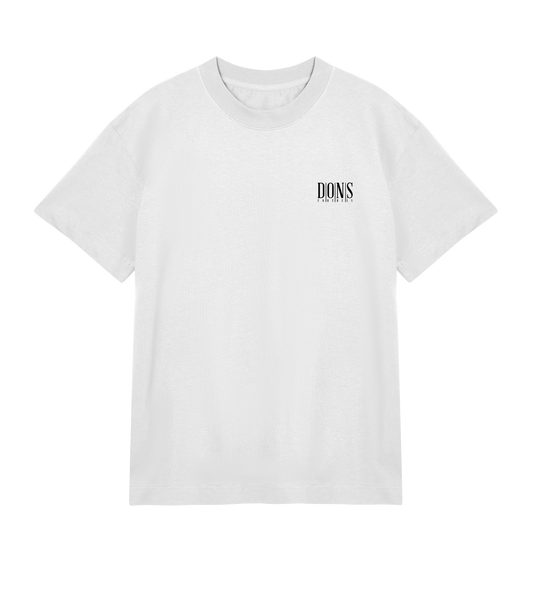 Dons Fortress OS Principal-Hybrid Tee in Off-White Front