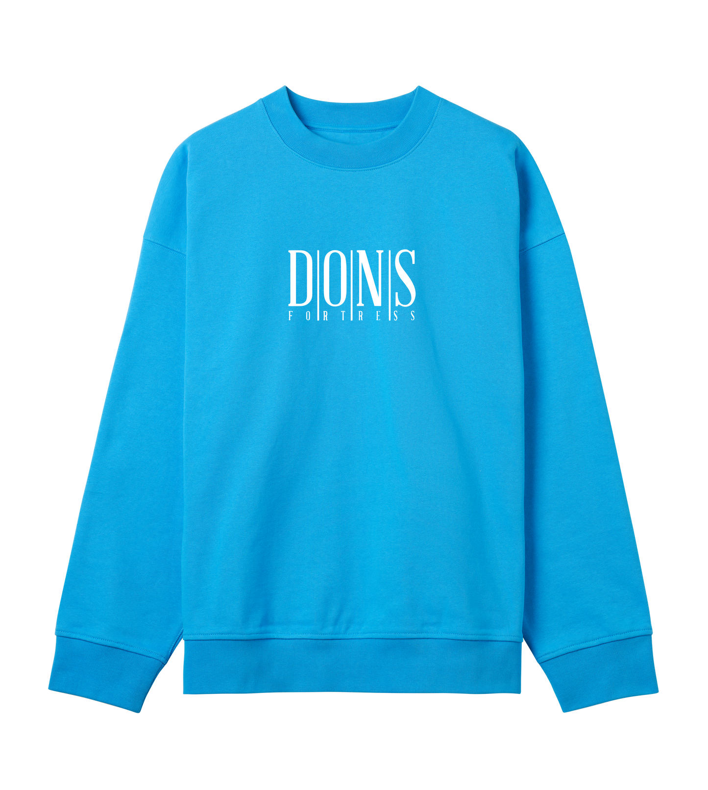 Dons Fortress OS Principal Pullover in Turquoise Front