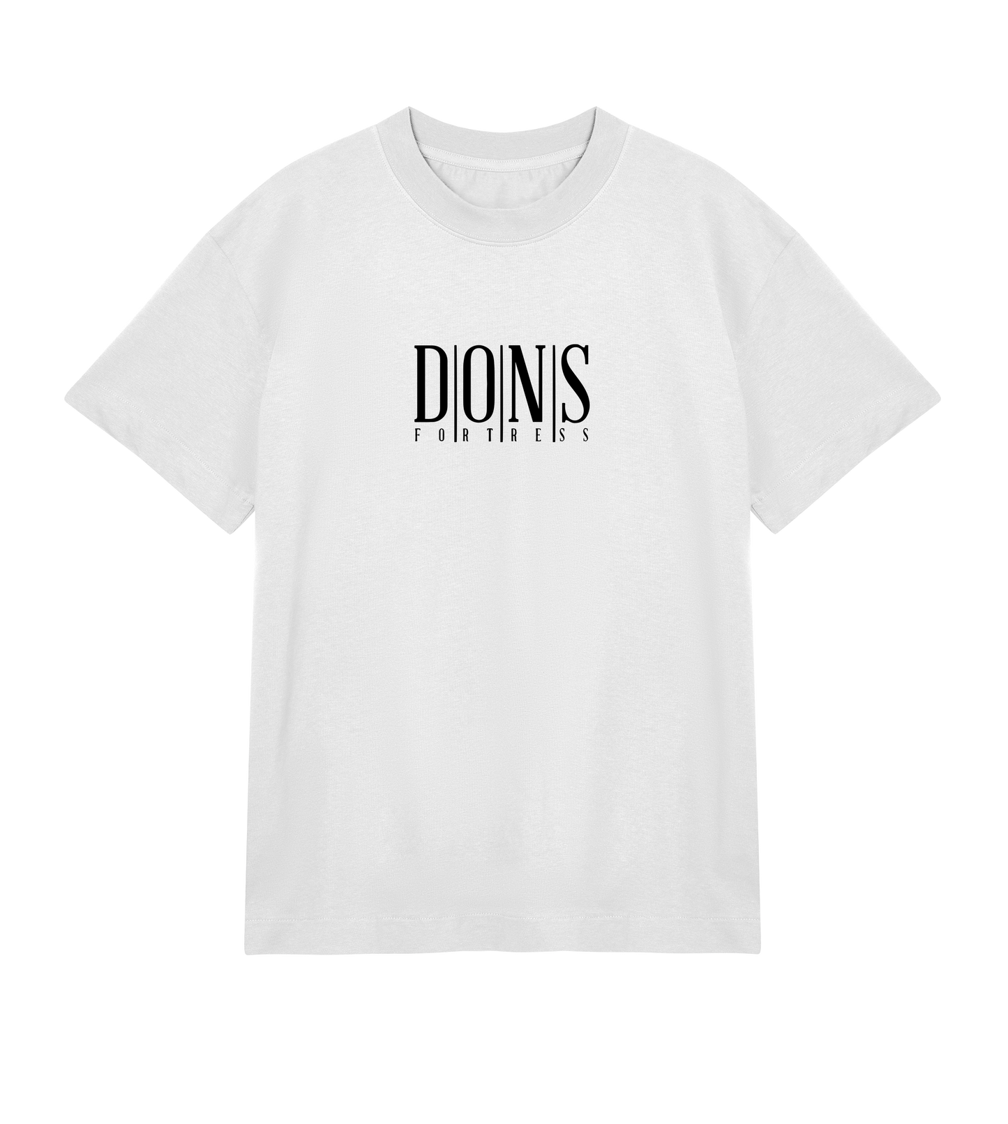 Dons Fortress OS Principal Tee in Off-White Front