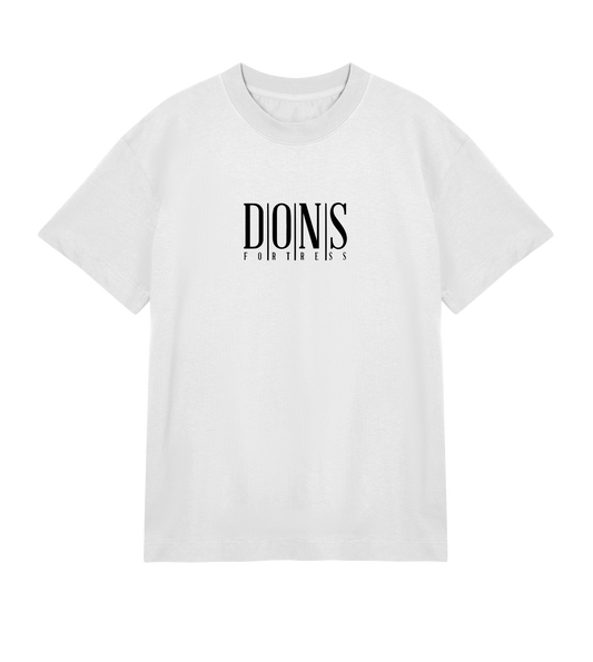 Dons Fortress OS Principal Tee in Off-White Front