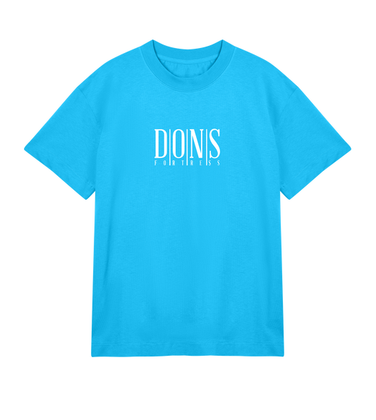 Dons Fortress OS Principal Tee in Turquoise Front
