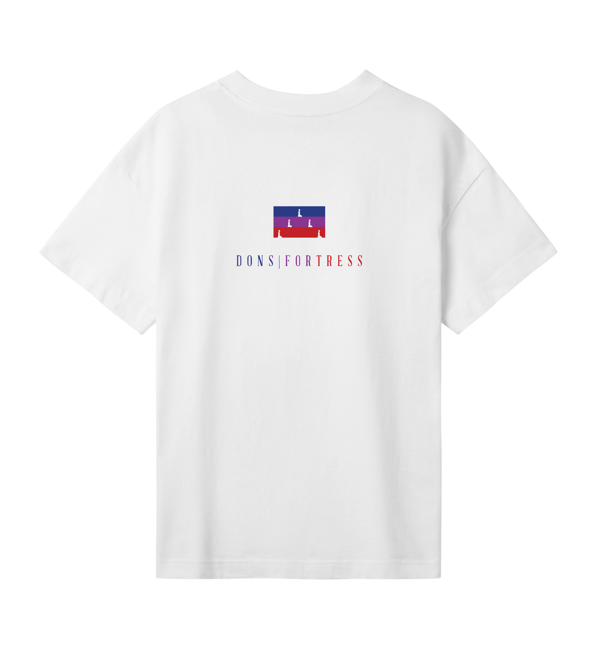 Dons Fortress OS Tyra Tee in Off White Back Womens