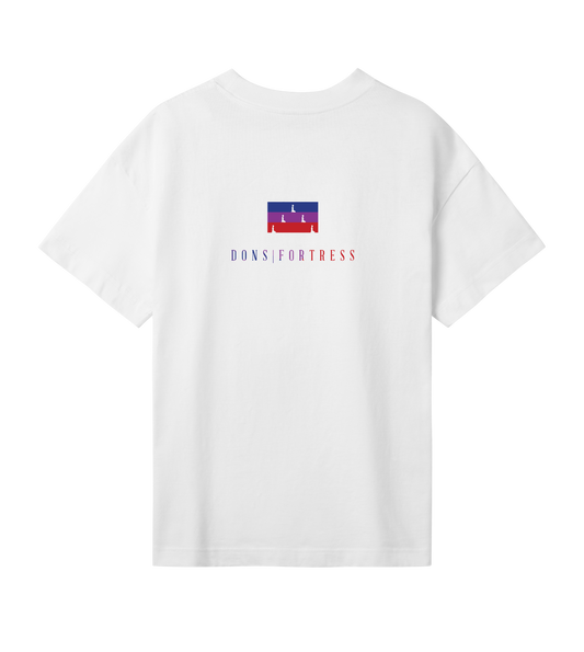 Dons Fortress OS Tyra Tee in Off White Back Womens