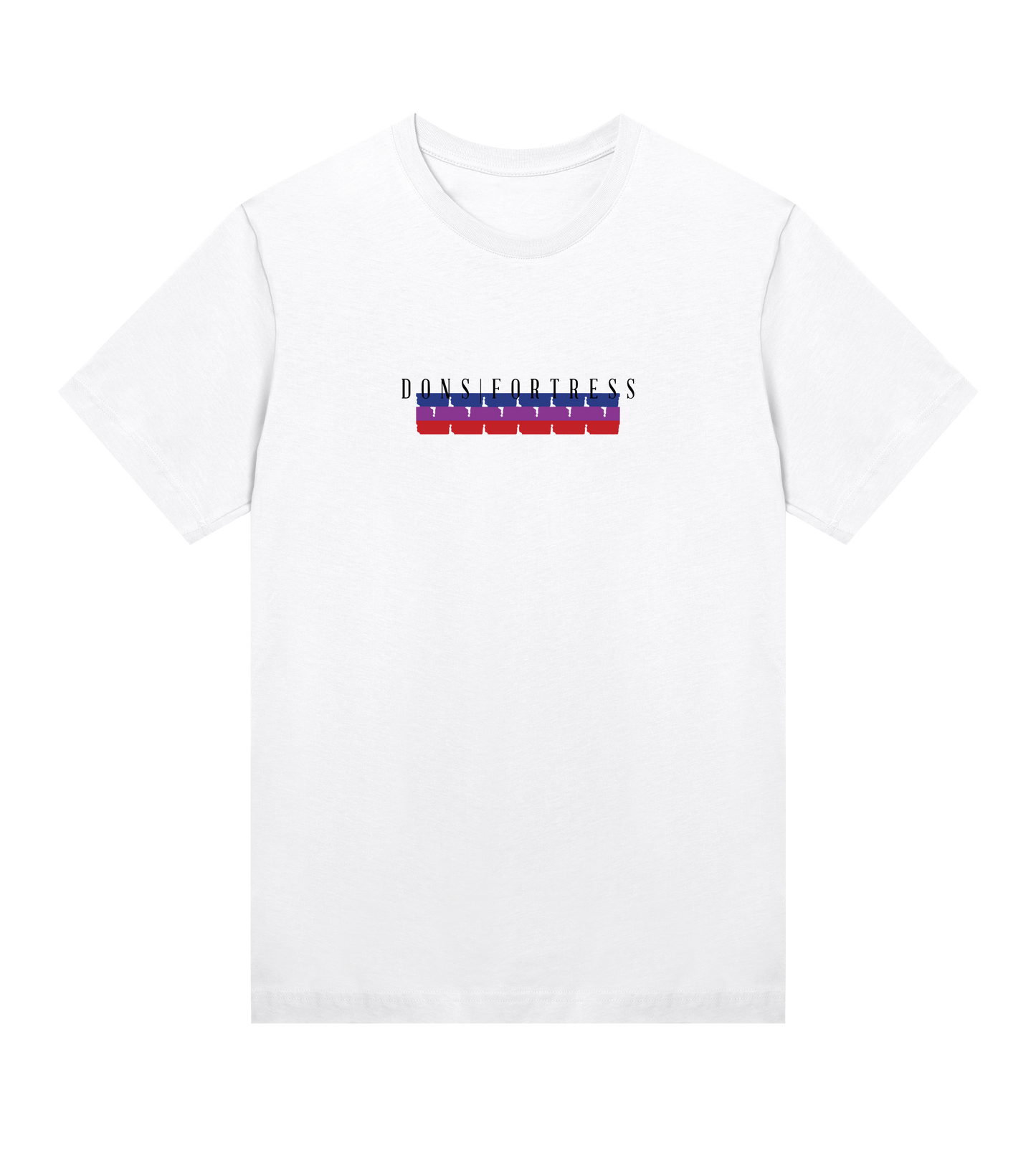 Dons Fortress Ophire Tee in White Front Womens