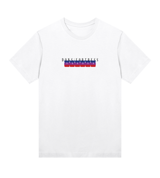 Dons Fortress Ophire Tee in White Front Womens